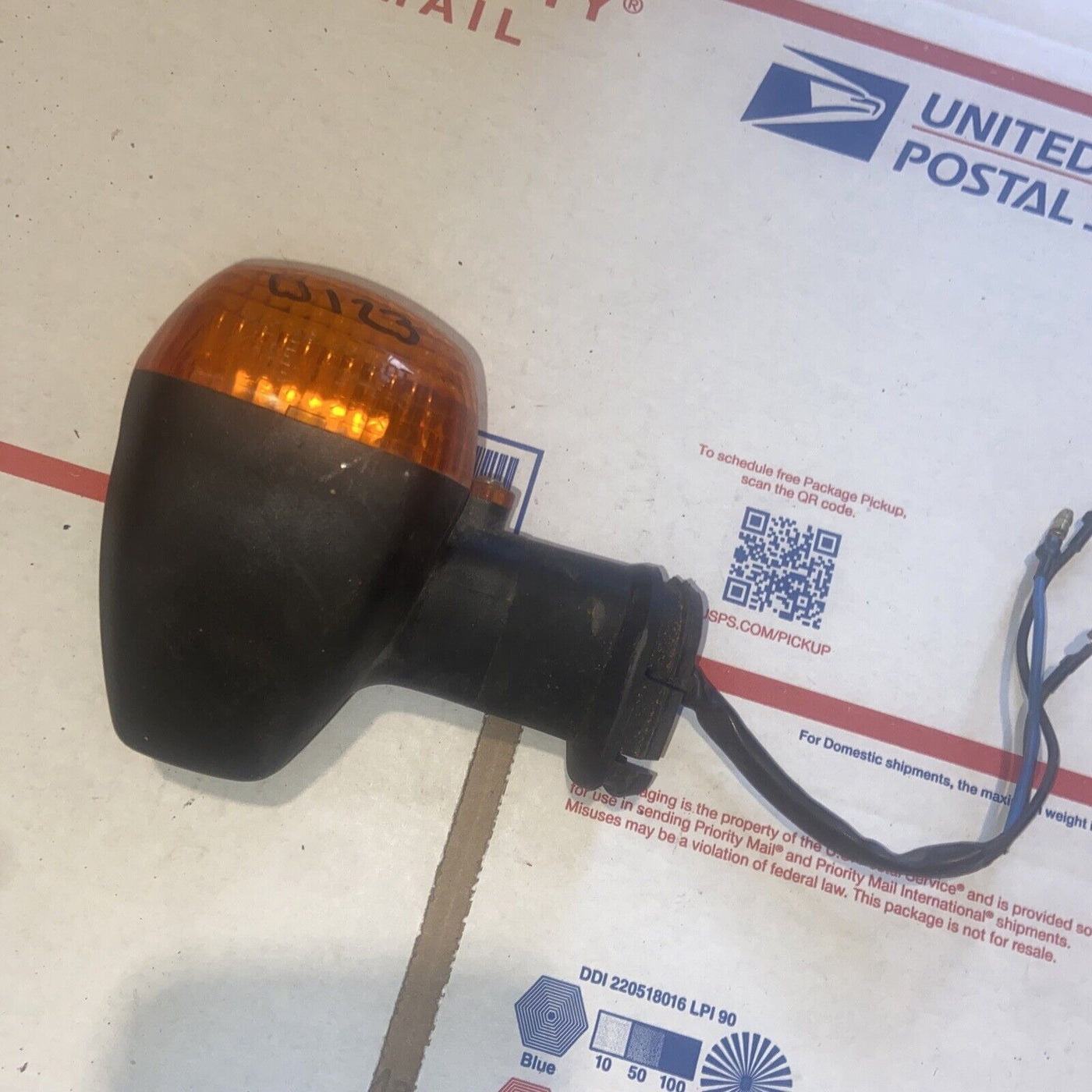 97 Yamaha YZF600R YZF Rear Turn Signal Flasher Indicator W123