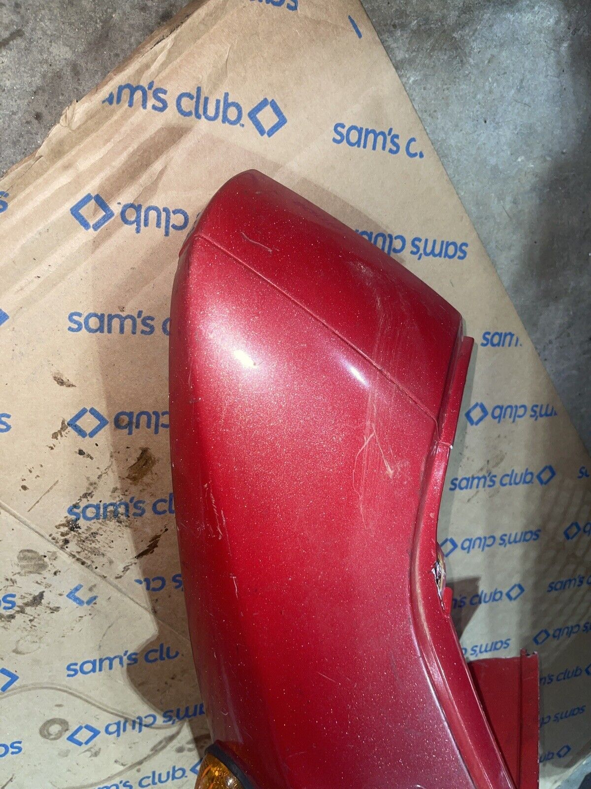 97-00 GSXR600 96-99 GSXR750 SRAD Right Tail Fairing Plastic