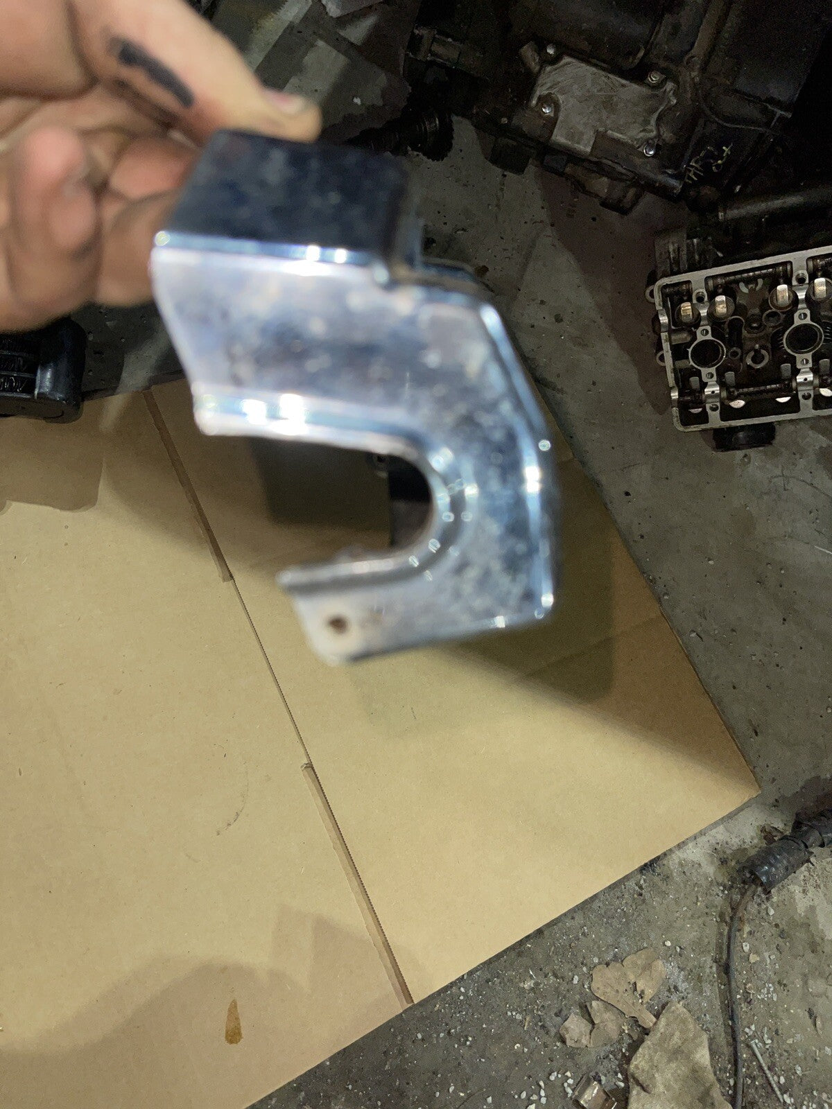 1984 HONDA GOLDWING GL1200A HANDLEBAR COVER 37600-MG9-