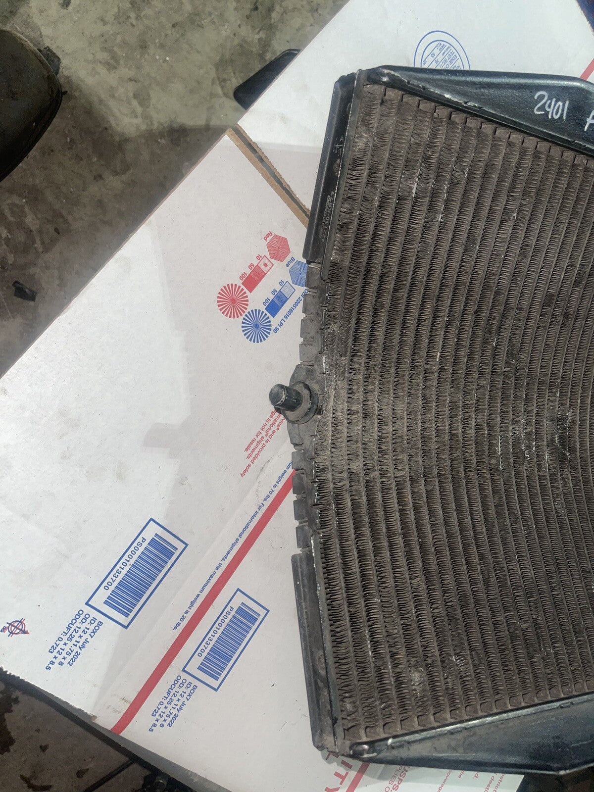 93 94 95 1993 SUZUKI GSXR 750 600 750W OEM RADIATOR COOLING
