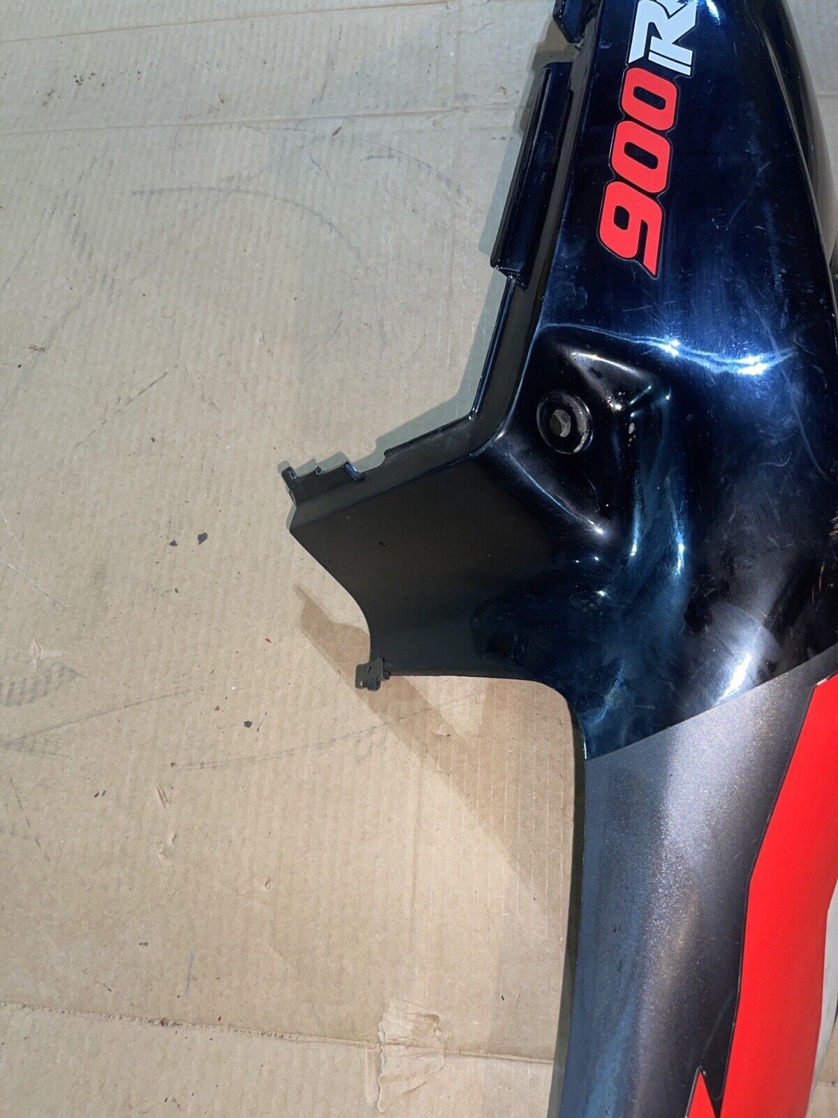 1998 98 Honda CBR900RR Rear Left Side Cover Tail Fairing Cowling Cowl Plastic