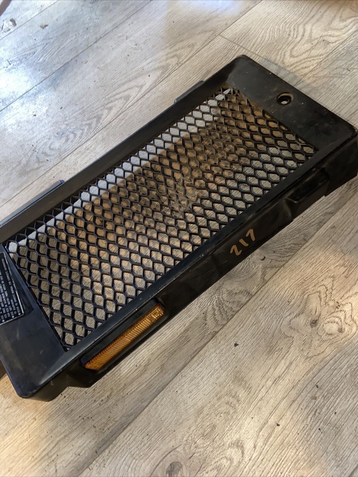 1985 85 Honda Shadow VT 700 VT700C radiator grille cover 