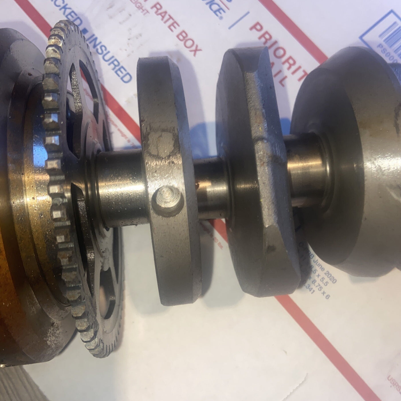 98-01 YAMAHA YZF R1 ENGINE MOTOR CRANKSHAFT CRANK SHAFT