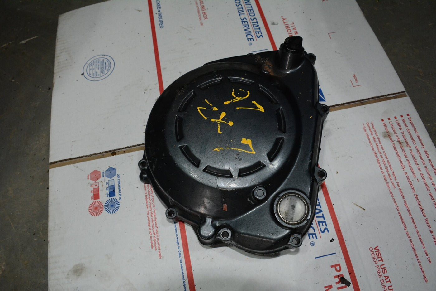 1993 KAWASAKI NINJA ZX7 CLUTCH SIDE ENGINE MOTOR COVER
