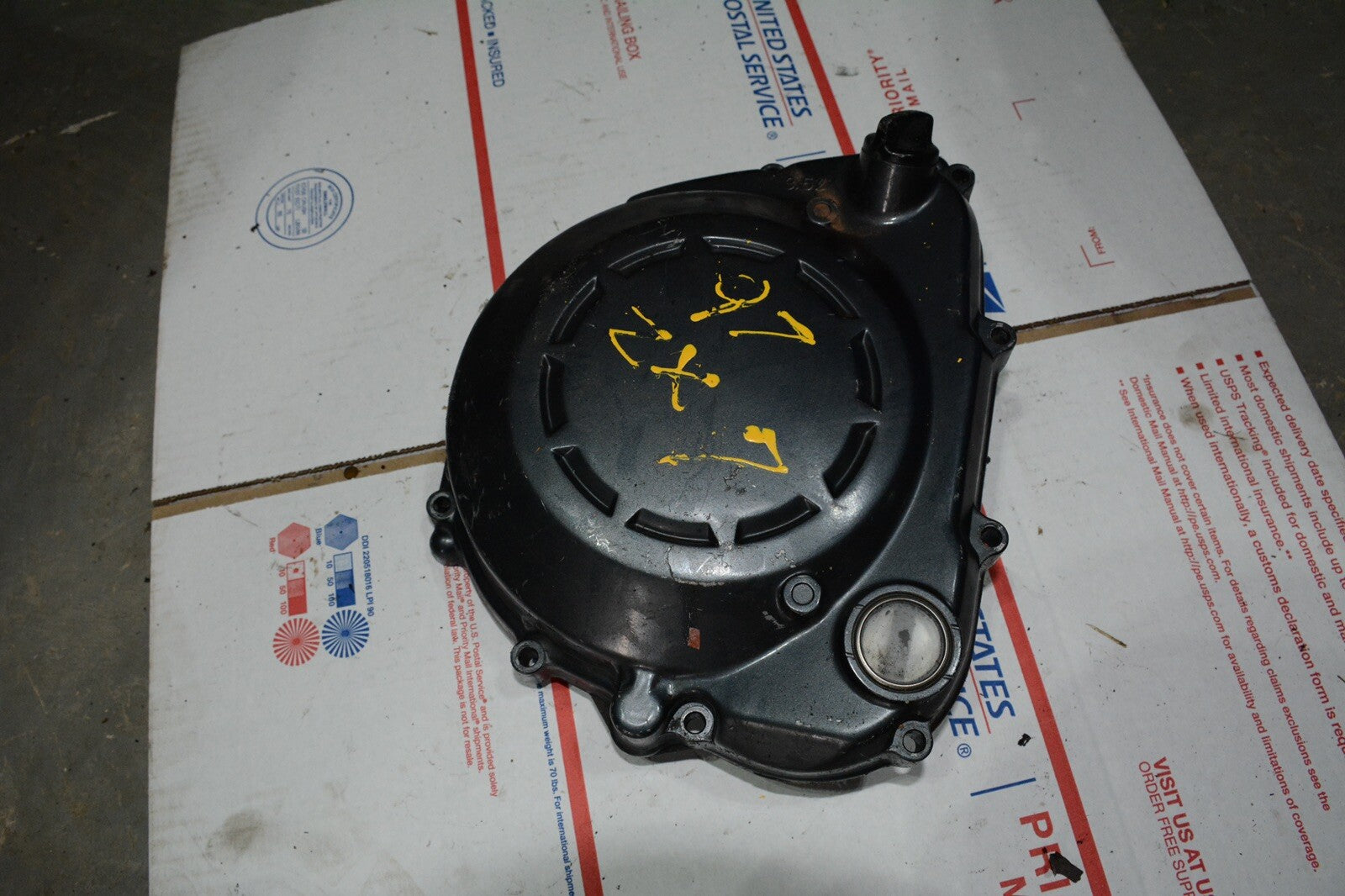 1993 KAWASAKI NINJA ZX7 CLUTCH SIDE ENGINE MOTOR COVER