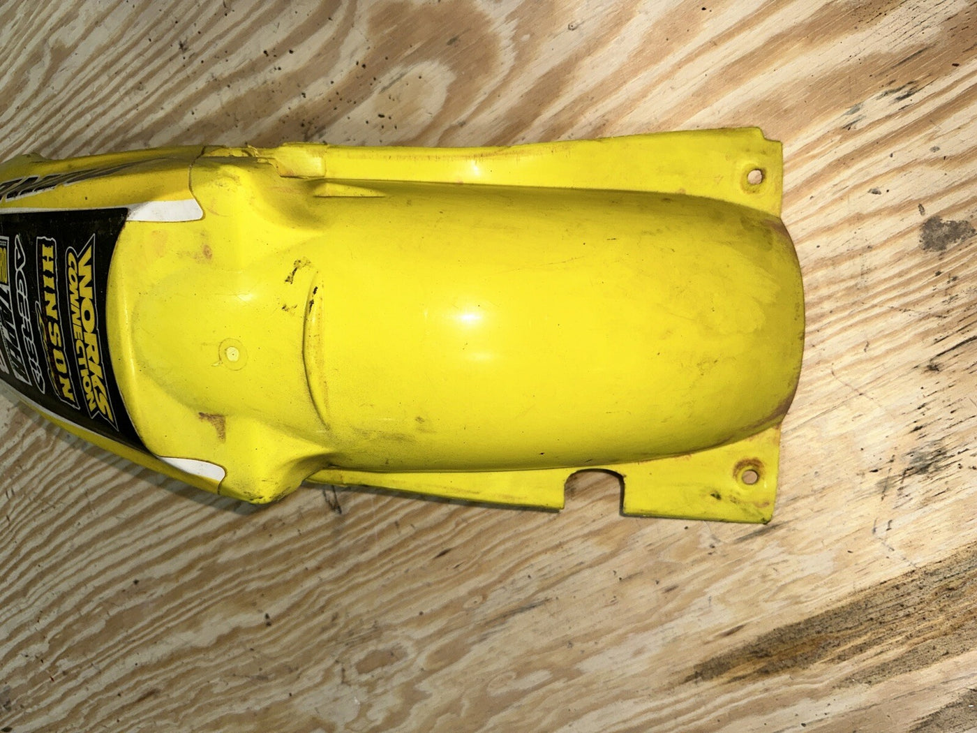 04 Suzuki RM250 RM125 RM 125 250 OEM Rear Fender Plastic Fairing Guard 01-08