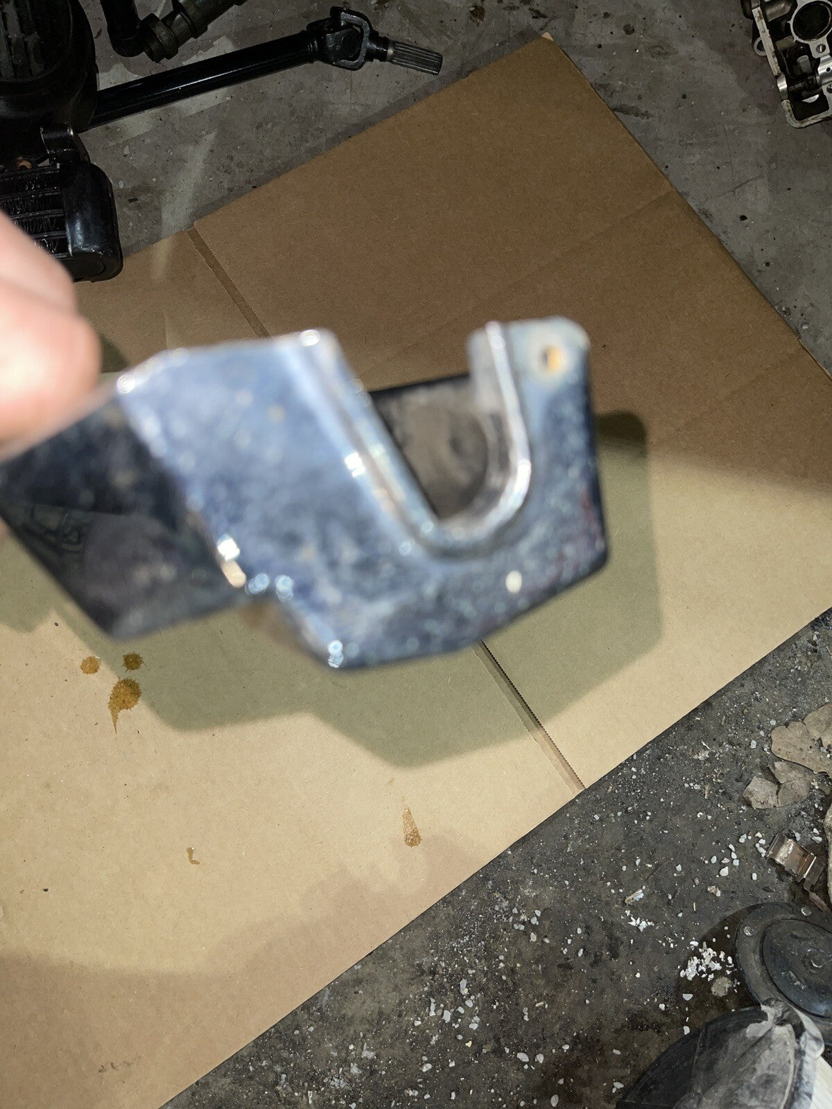 1984 HONDA GOLDWING GL1200A HANDLEBAR COVER 37600-MG9-
