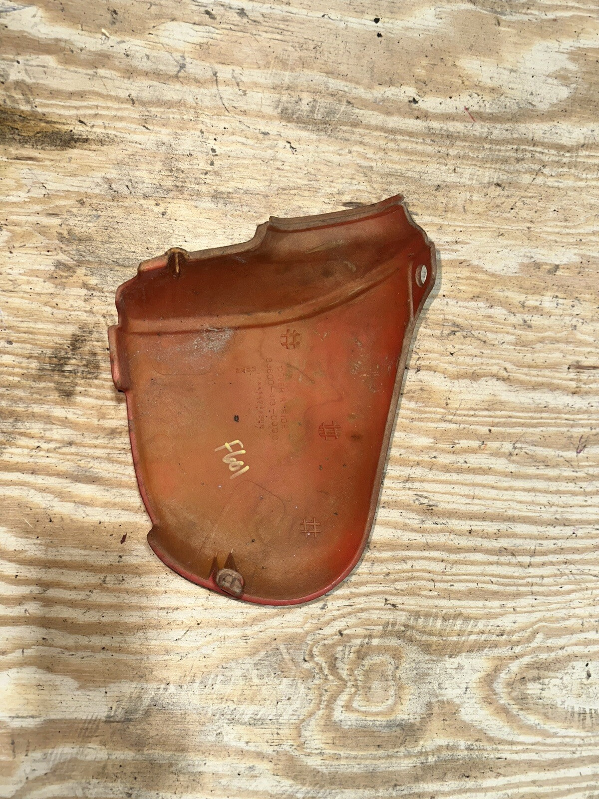 1978 honda cb400 CB 400 HAWK side cover panel  right 78 hawk