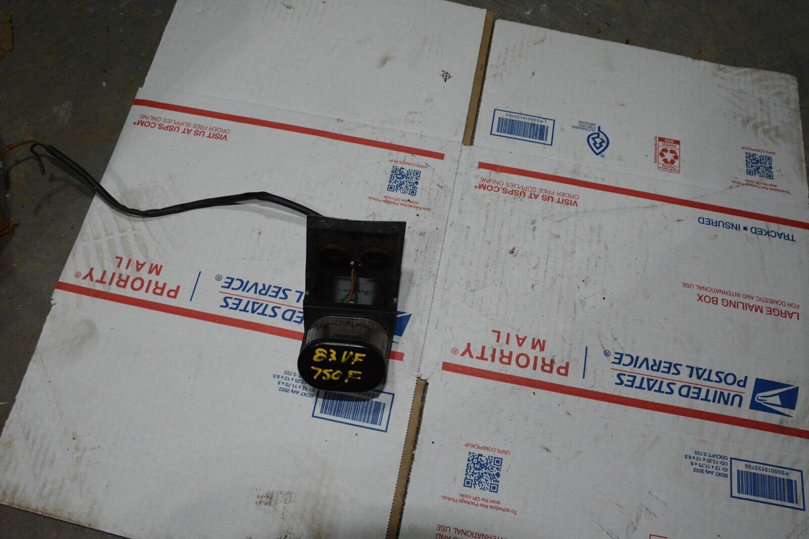 1983 honda VF  750F rear license plate light