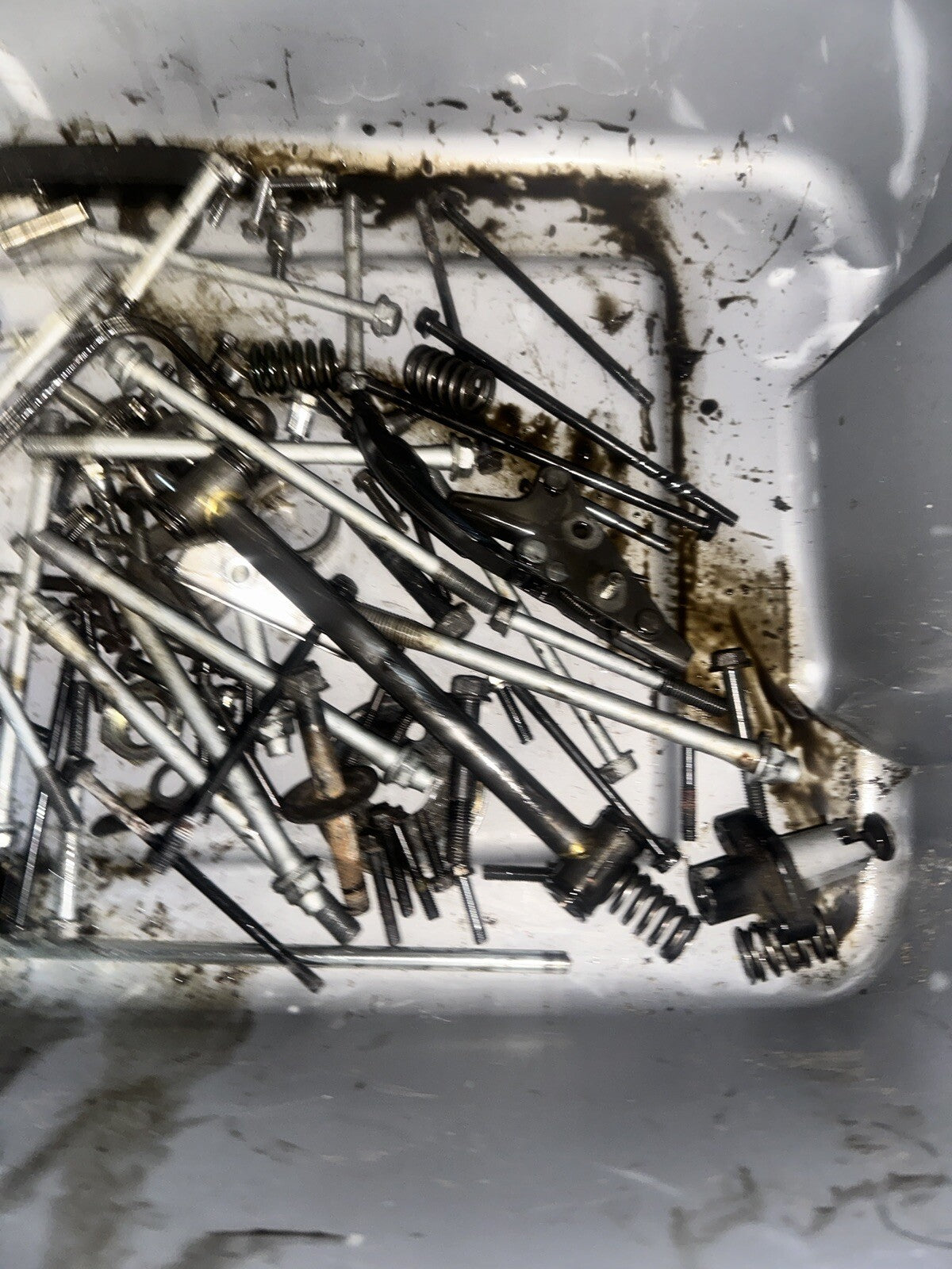 1989 88-90 Kawasaki Zx10 engine motor mount bolts hardware