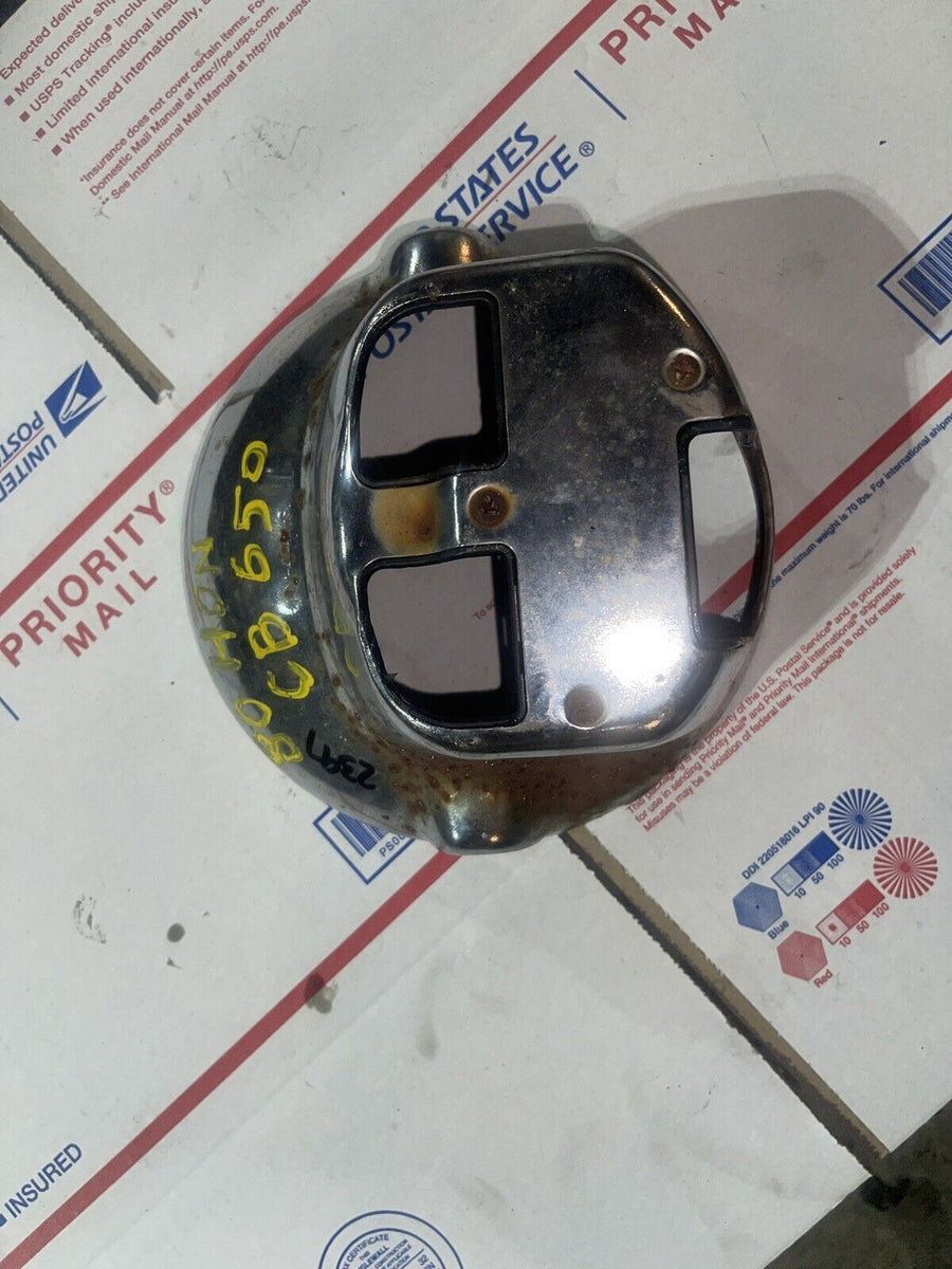 1981 honda cb650c HEADLIGHT CASE HOUSING BUCKET