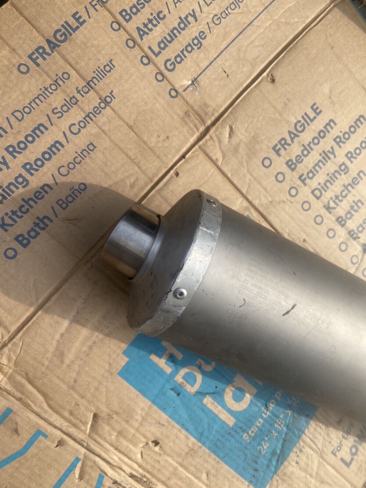 99 F4 EXHAUST CAN MUFFLER SLIP ON PIPE