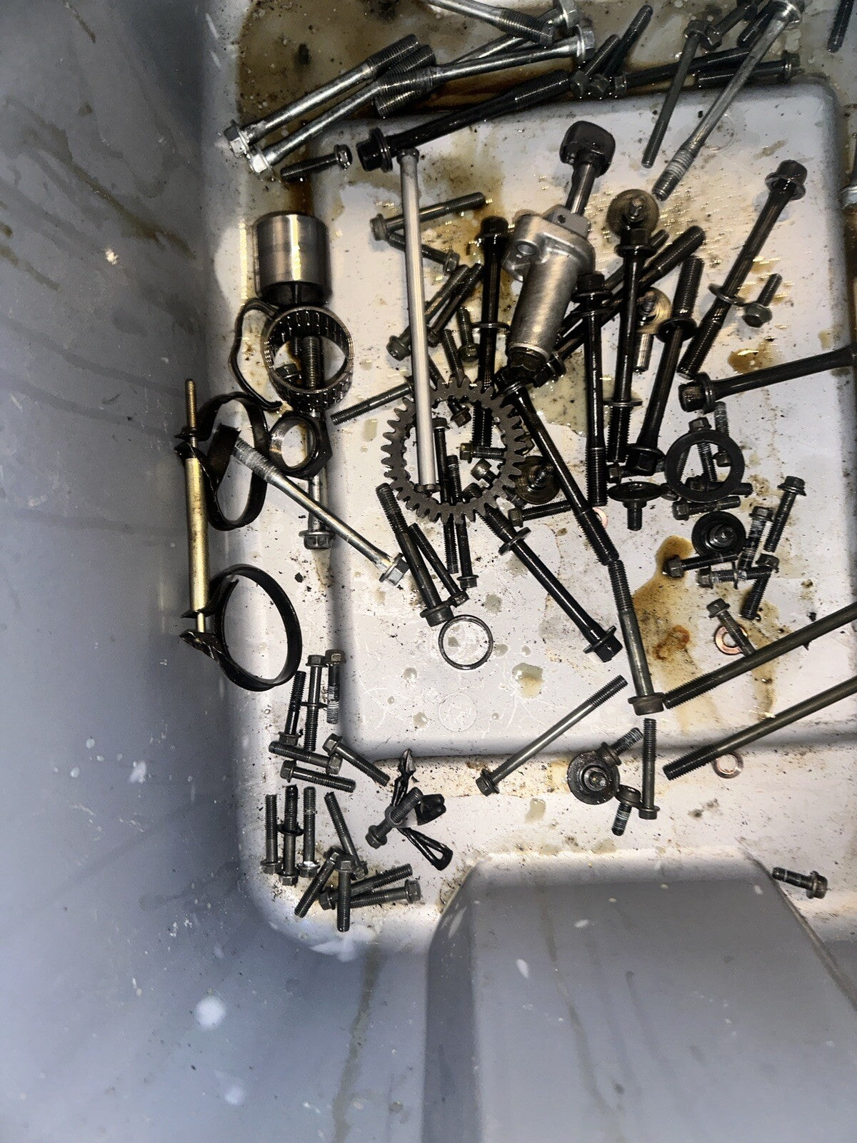 2002 Suzuki Gsxr600 Engine Mounting Bolts Hardware Motor Screws