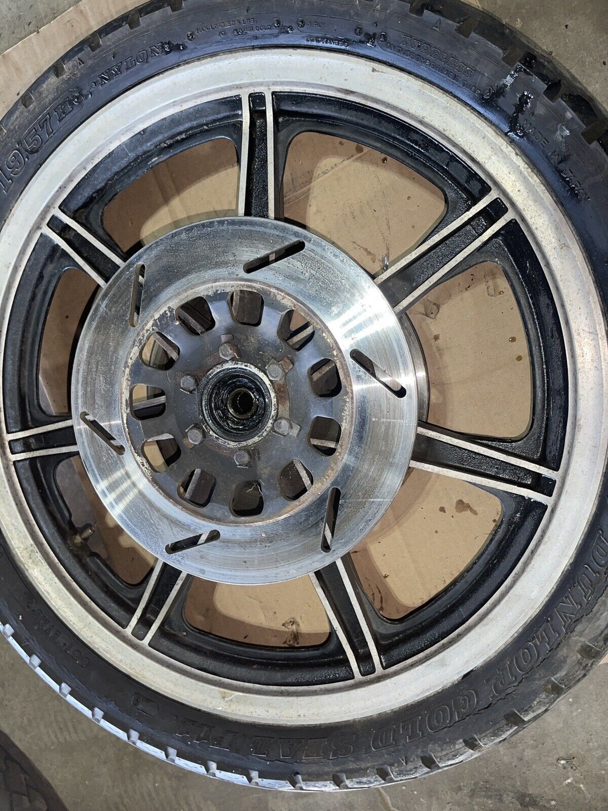 1980 YAMAHA XS850SG XS 850 SG  SPECIAL FRONT WHEEL RIM