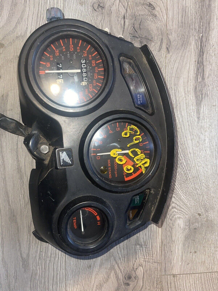 87-89 Honda Cbr600f Huricane Speedo Tach Gauges Display Cluster Speedometer Tach