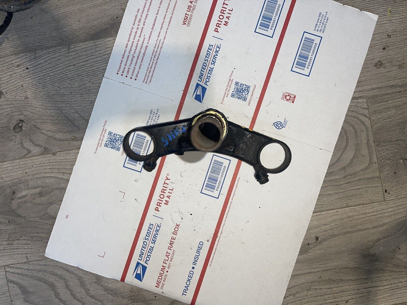 91-94 Honda Cbr600f2 Front Forks Clamp Lower Triple Tree Stem