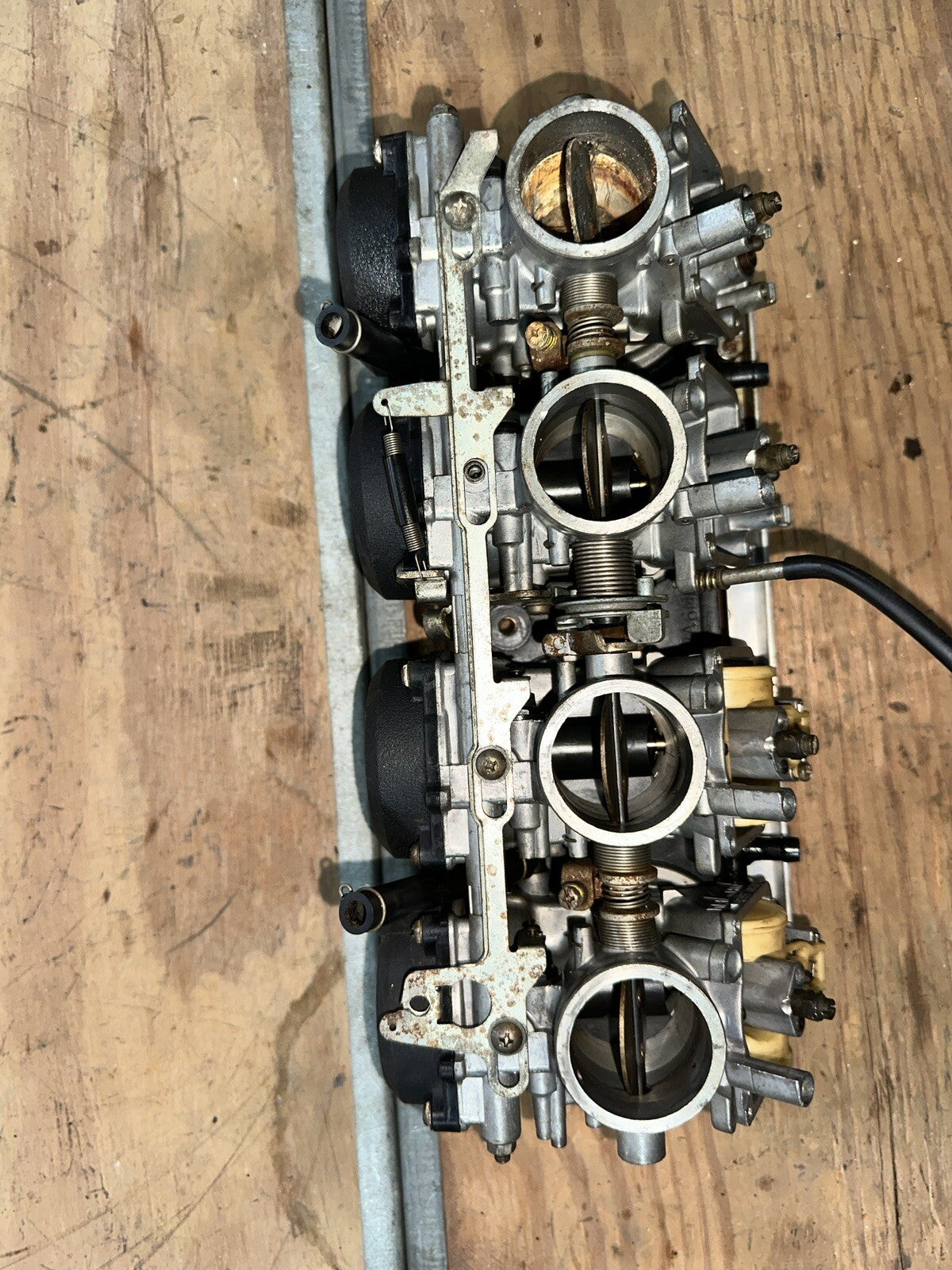 1994 Kawasaki ZX-6 ZX6 ZX600E Ninja Carburetors Carb Set