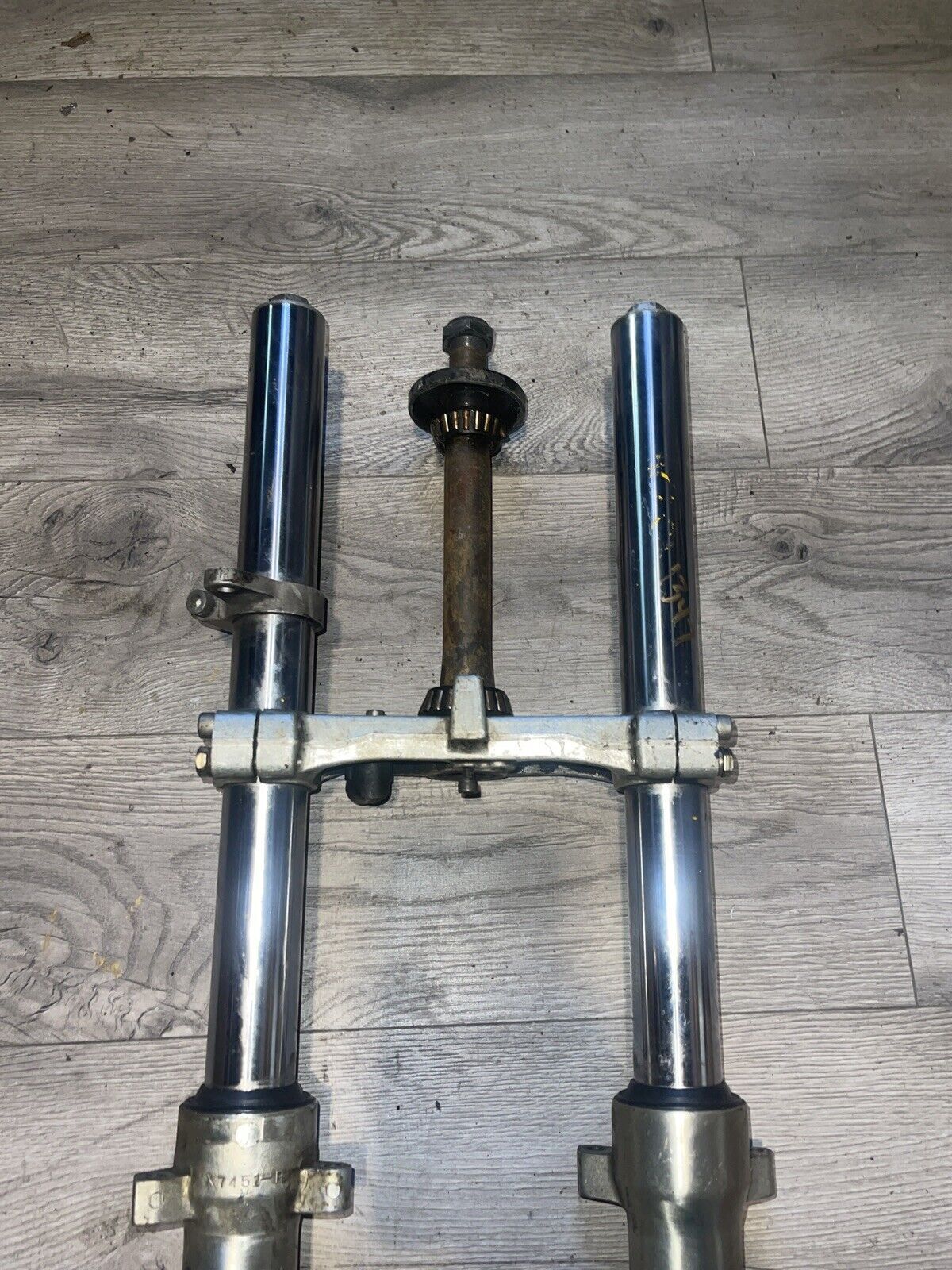 85 86 87 88 89 SUZUKI GSXR GSX-R GSX-R750 750 SLABSIDE FRONT FORKS FRONT END OEM