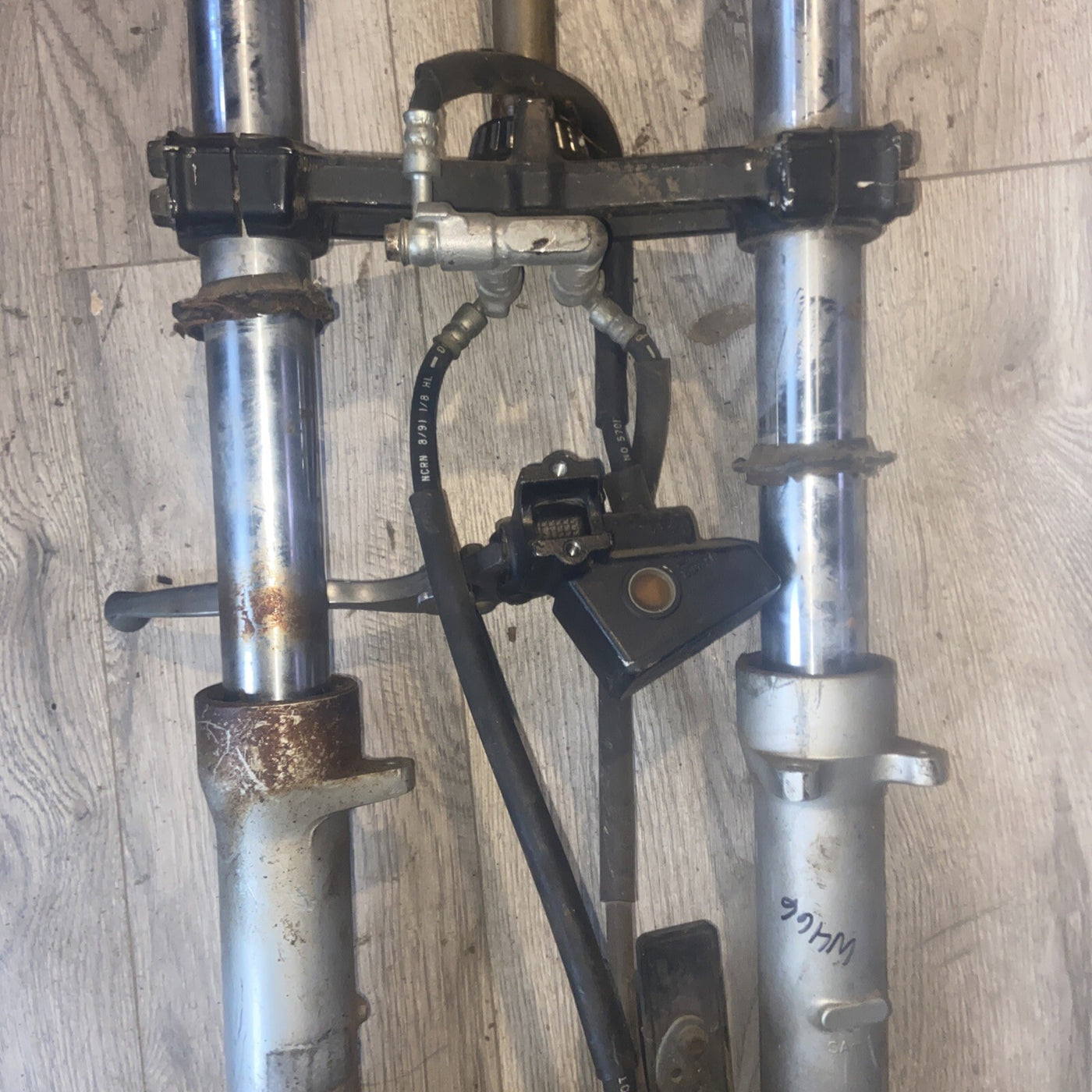 1990 Suzuki GSX1100 Katana FORKS With Brake Calipers
