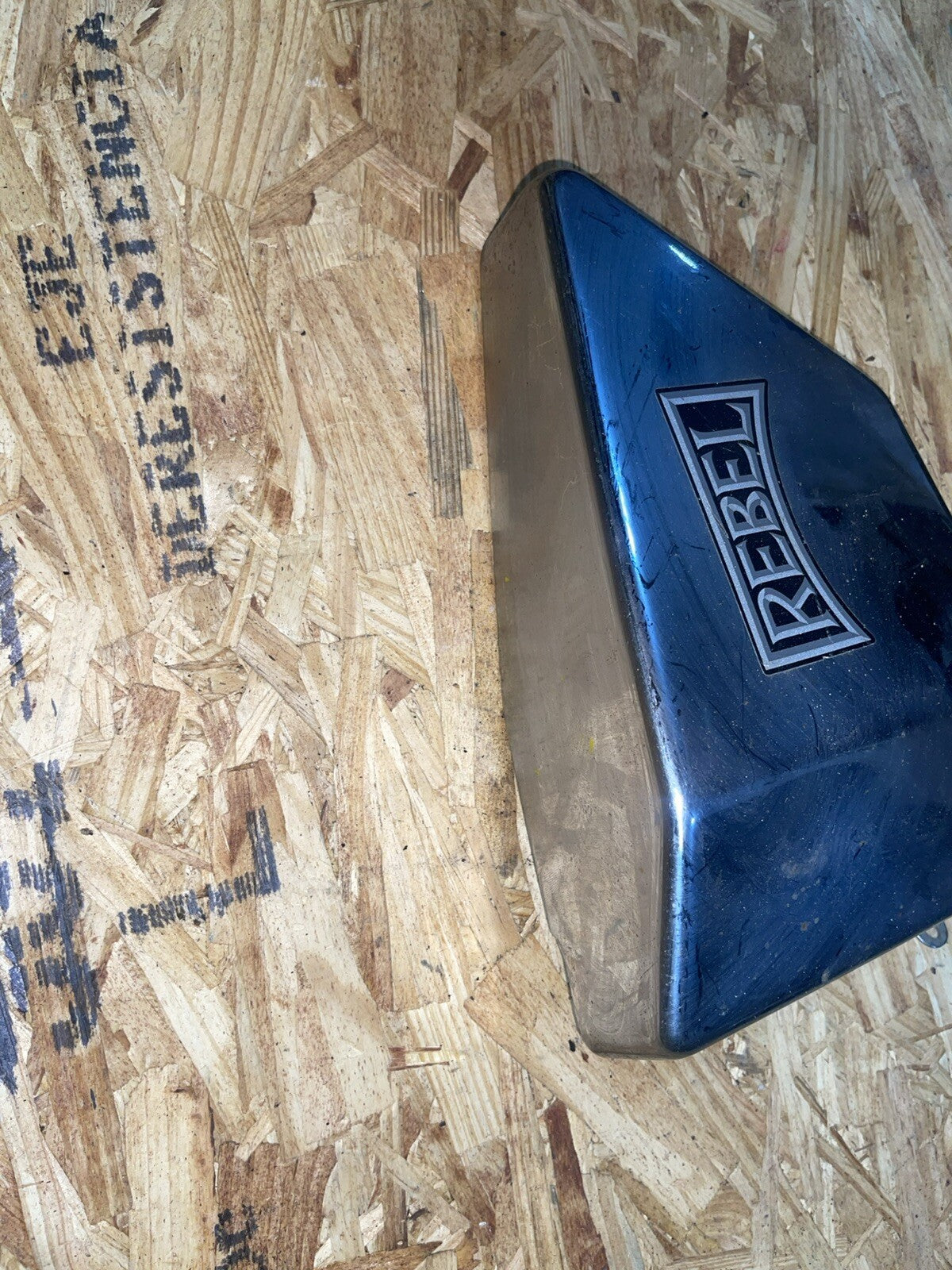 87 Honda CMX 250 CMX250 Rebel left side chrome cover