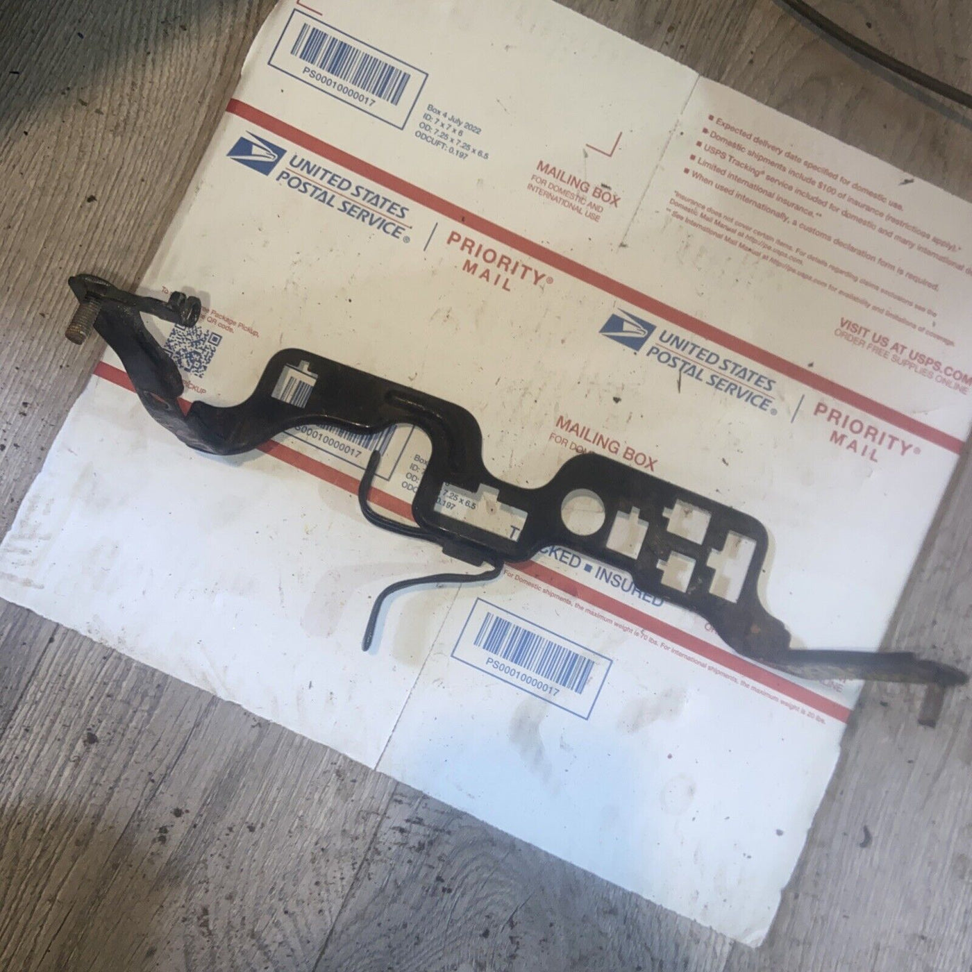 85 Honda CB 700 SC Nighthawk Headlight Lamp Gauge Mount Bracket