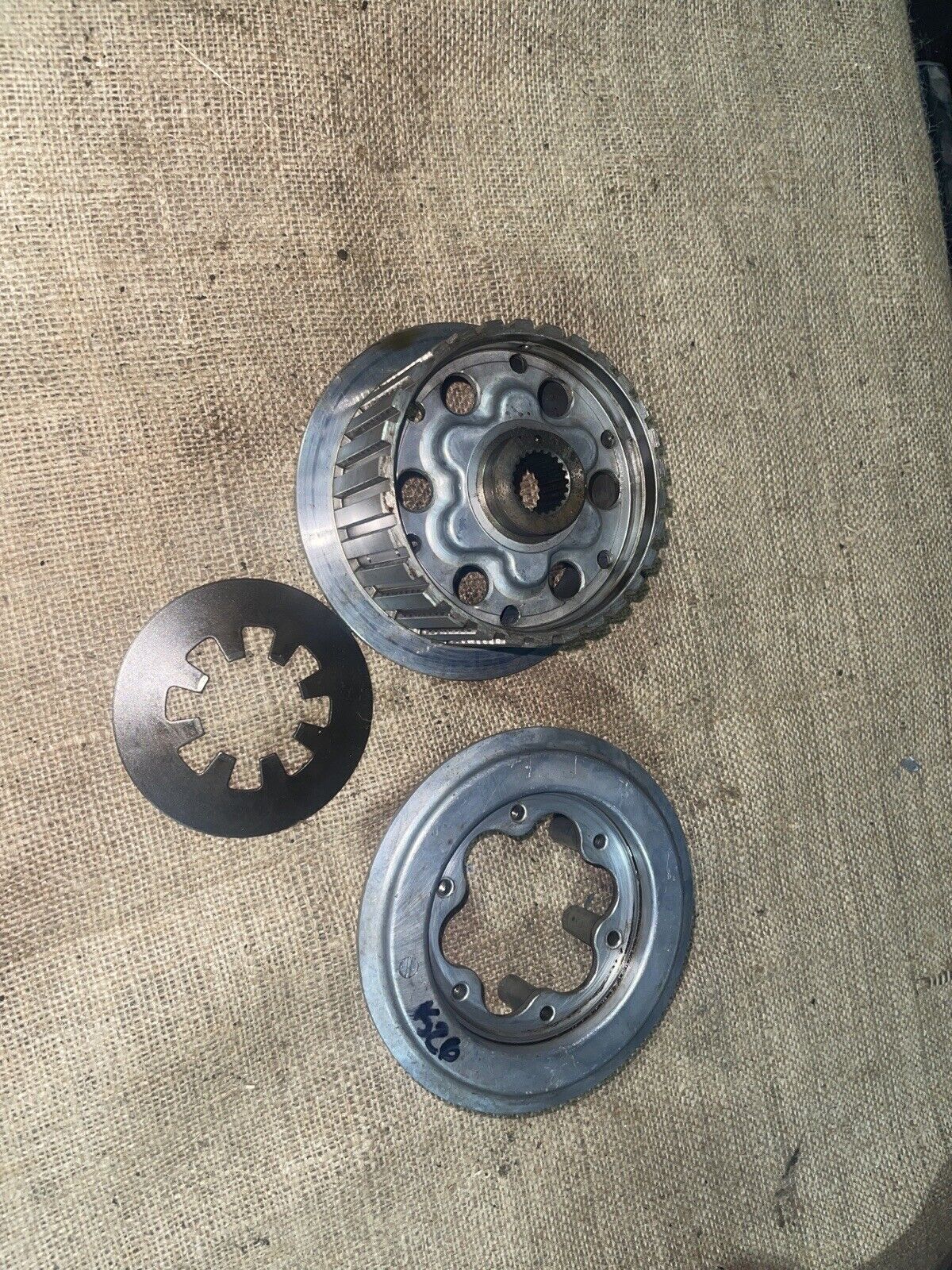 84 Honda GL1200 GL 1200 Goldwing Interstate Clutch Pulley Basket Bell