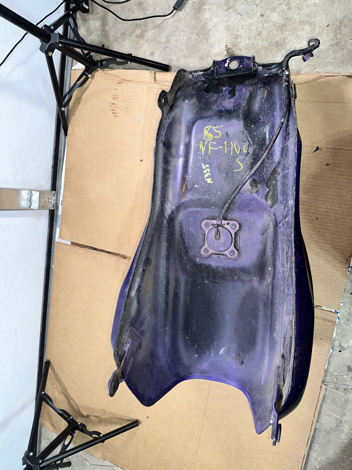 1985 85 84-85 Honda V65 Sabre 1100 VF1100s Gas Fuel Petrol Tank Reservoir