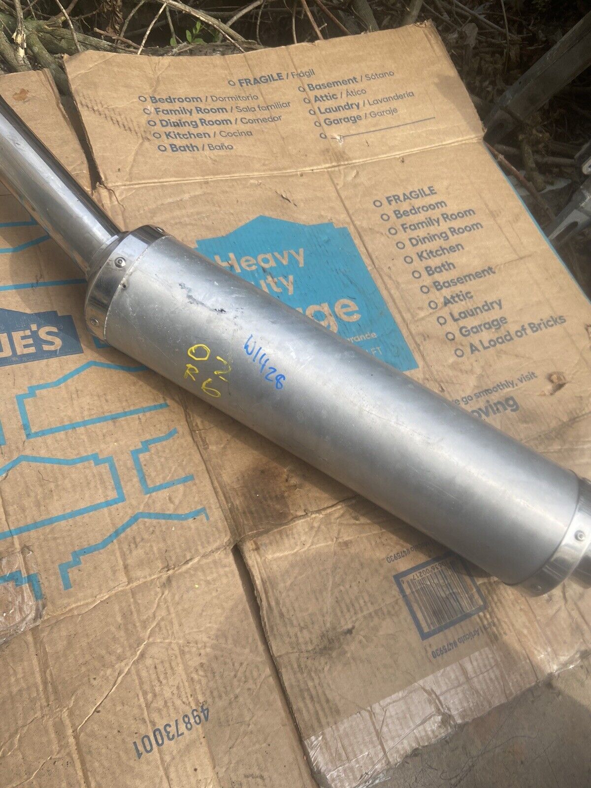 02. YAMAHA R6 SLIP ON EXHAUST   R6  SLIP ON Used