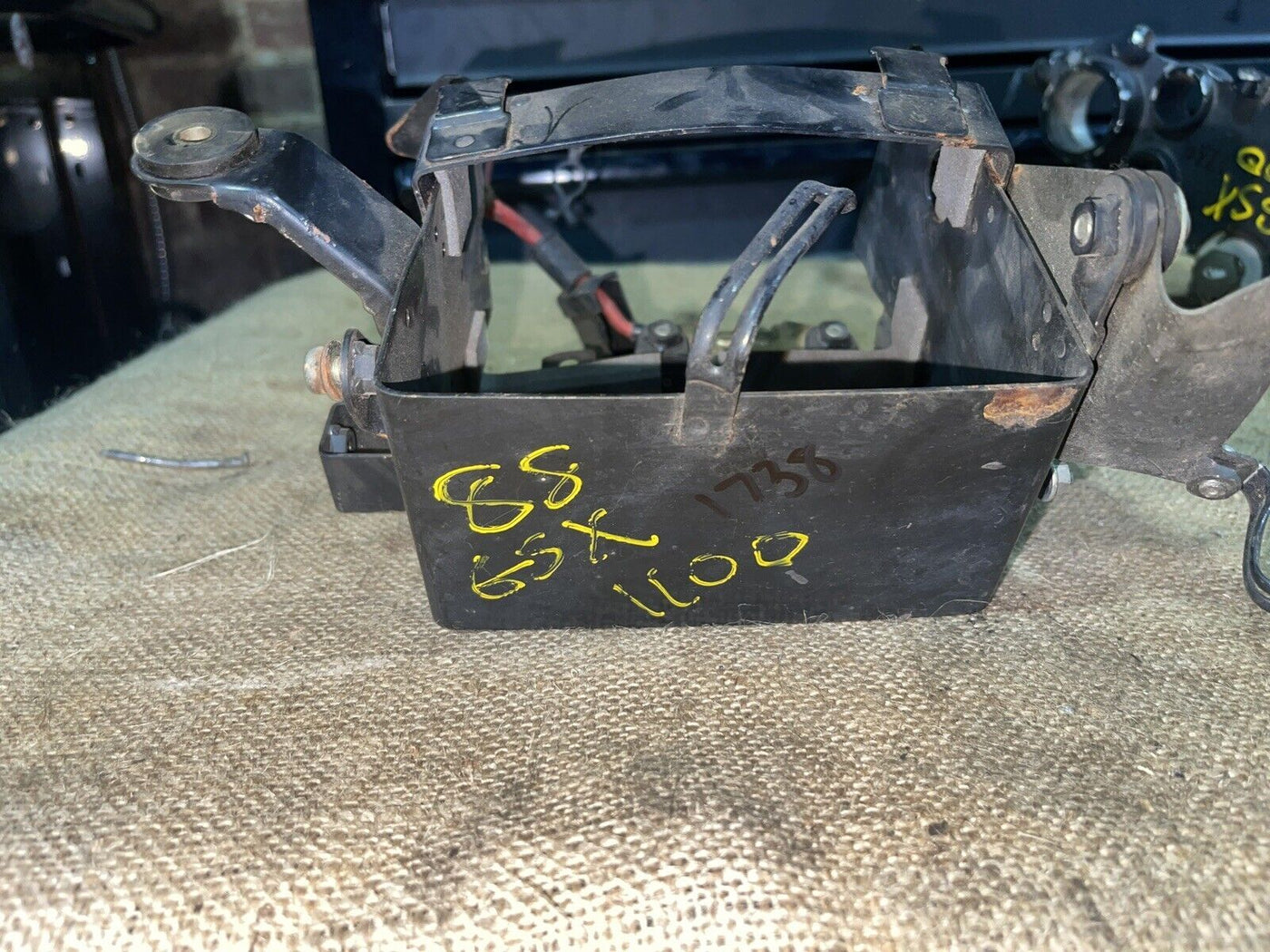 1988 Suzuki GSX 1100 Battery Box Holder