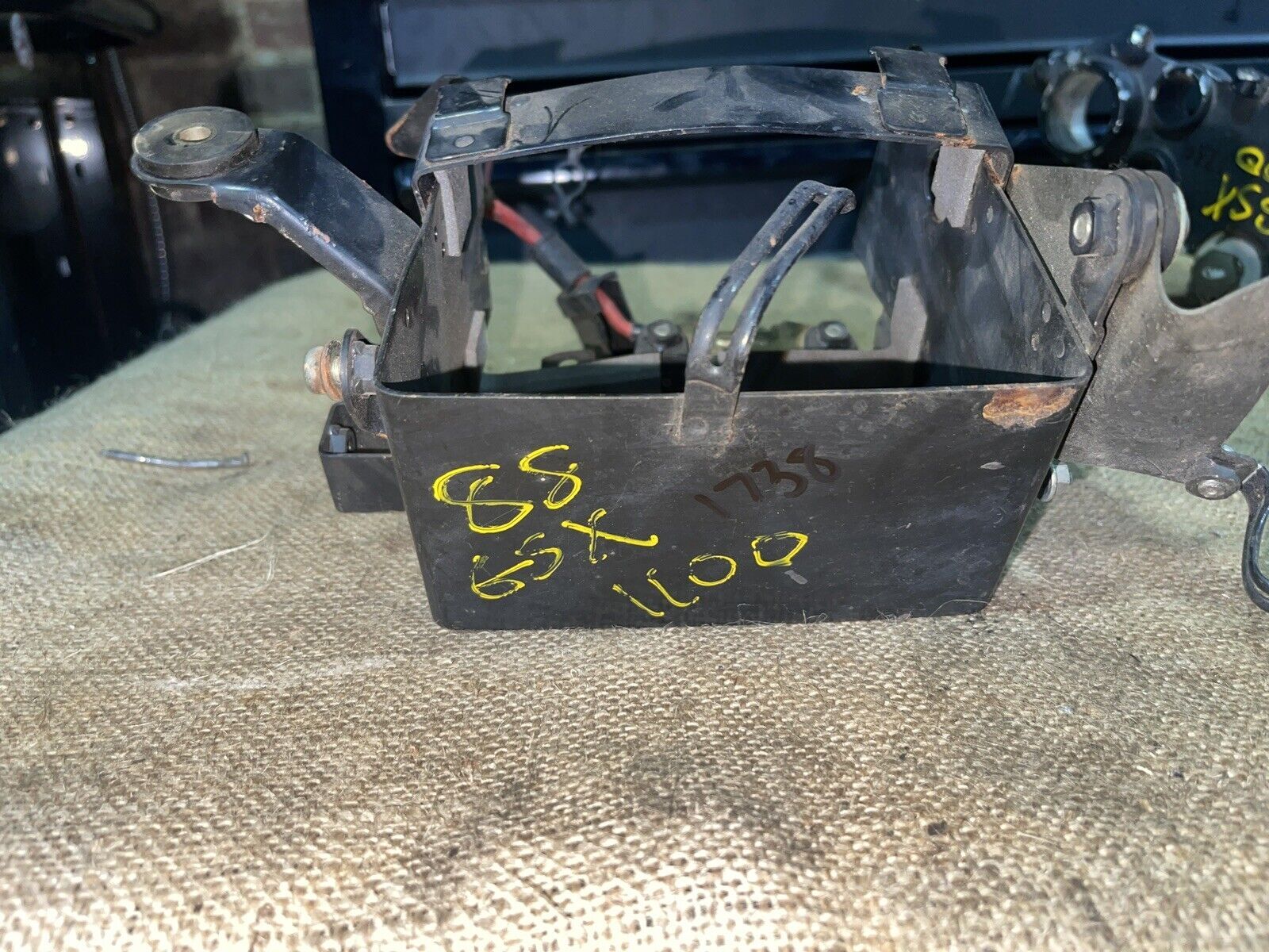 1988 Suzuki GSX 1100 Battery Box Holder