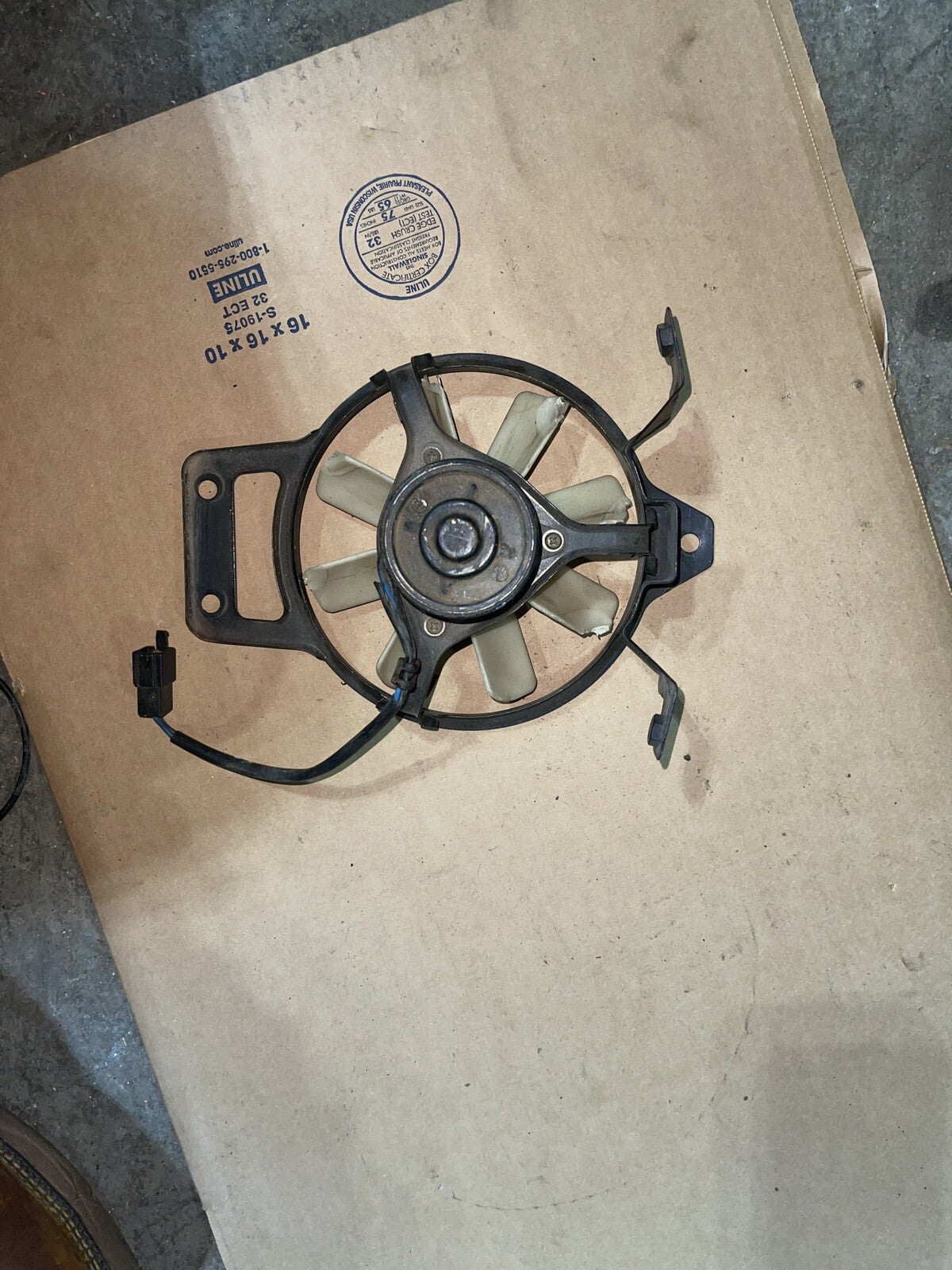 1988-2007 KAWASAKI NINJA 250 EX250 Radiator Cooling Fan ex 250 89 98 99 00 01 03