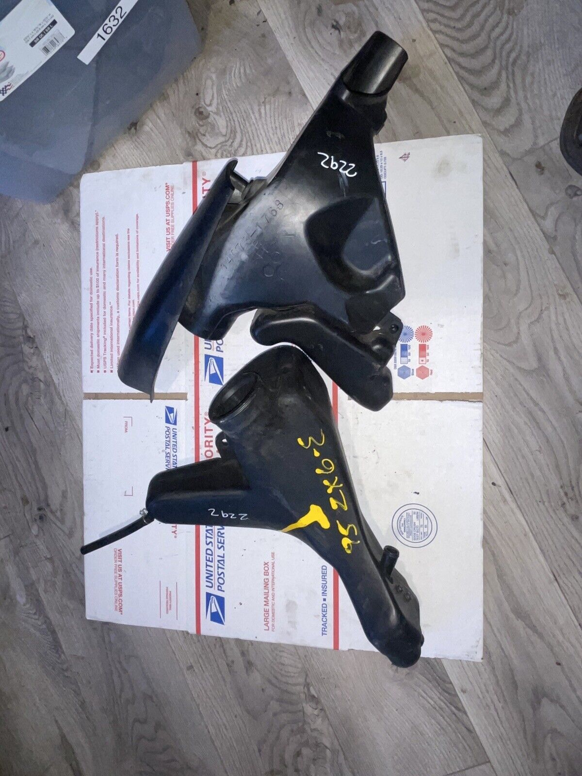 95 - 97 Kawasaki ZX6e ZX 6Right & Left Air Box Intake Duct