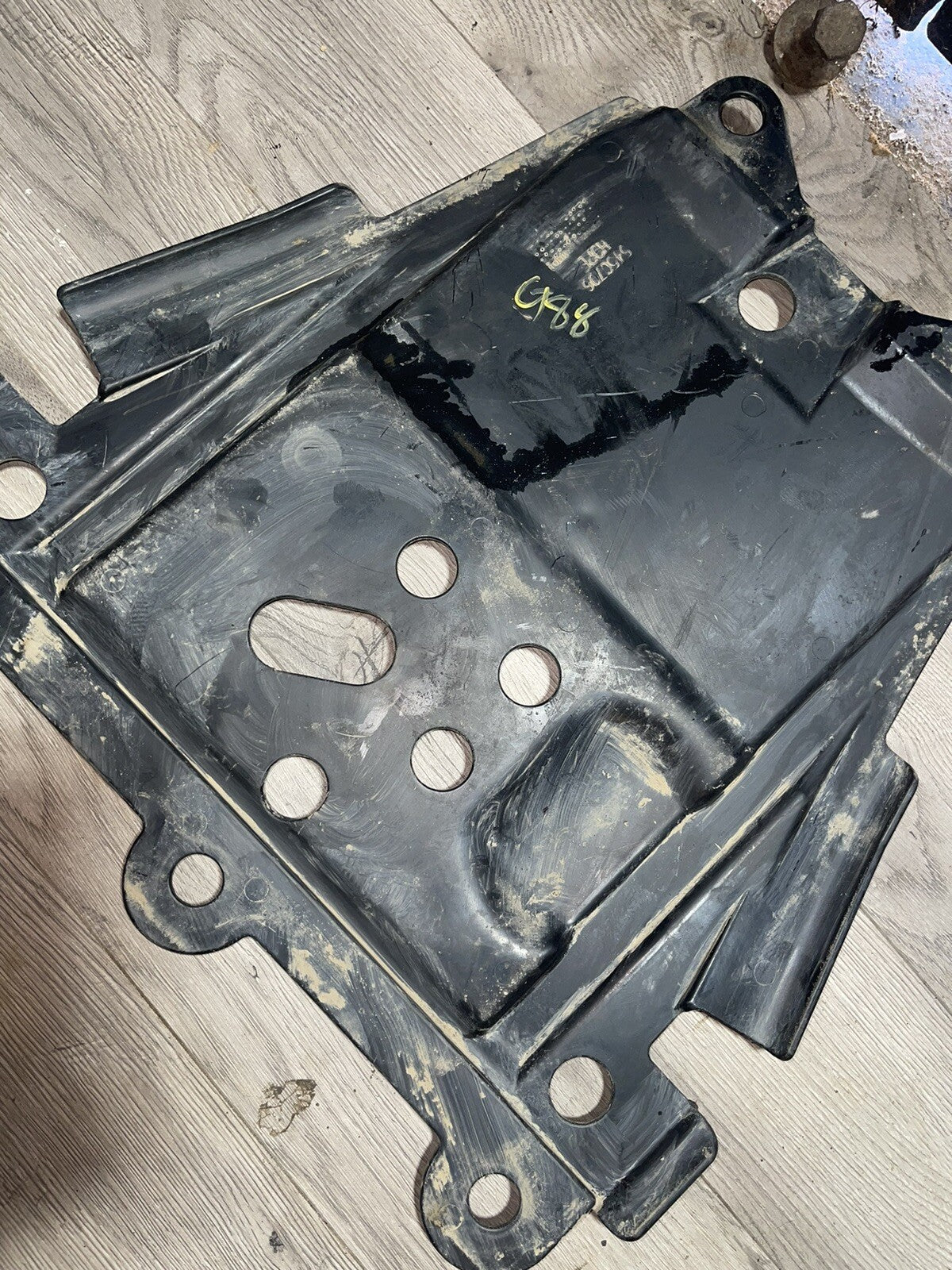 Polaris General 1000 EPS 18 Skid Plate Rear 5450706-070