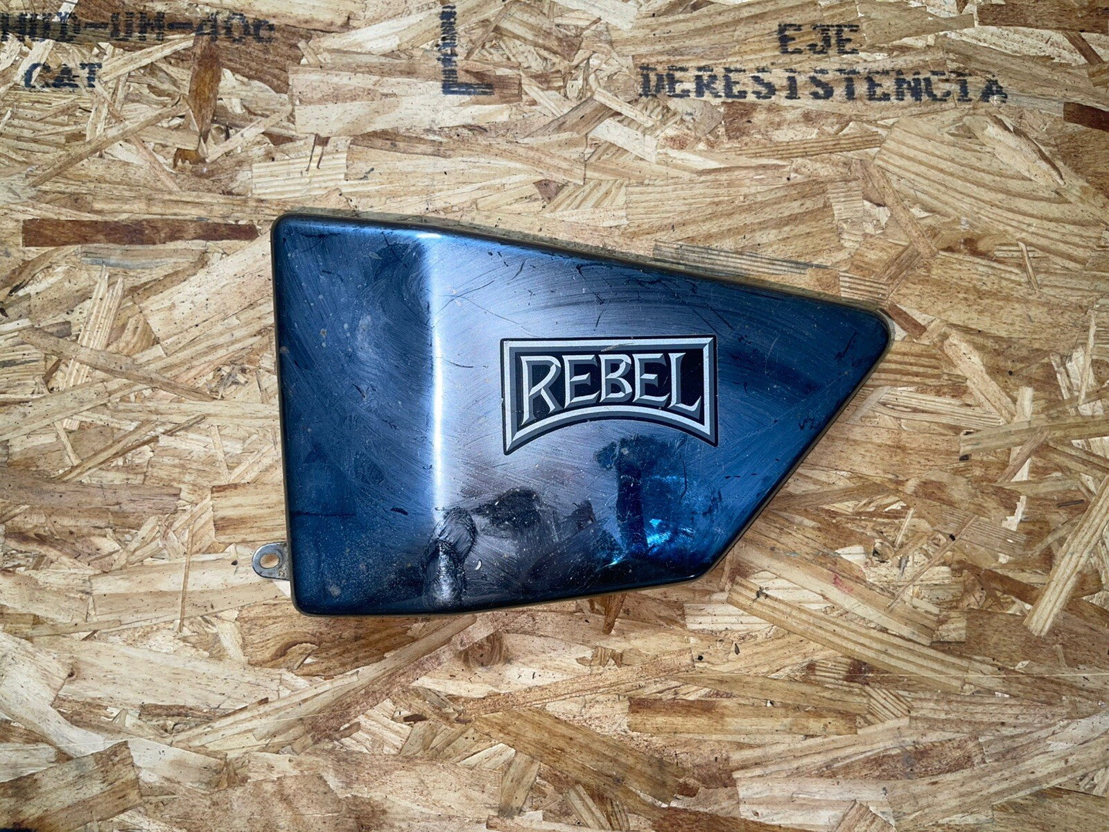 87 Honda CMX 250 CMX250 Rebel left side chrome cover