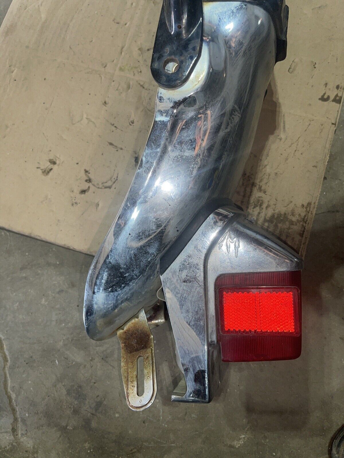 1983 Yamaha Virago 920 XV920 OEM REAR BACK FENDER SUPPORT FRAME SUBFRAME