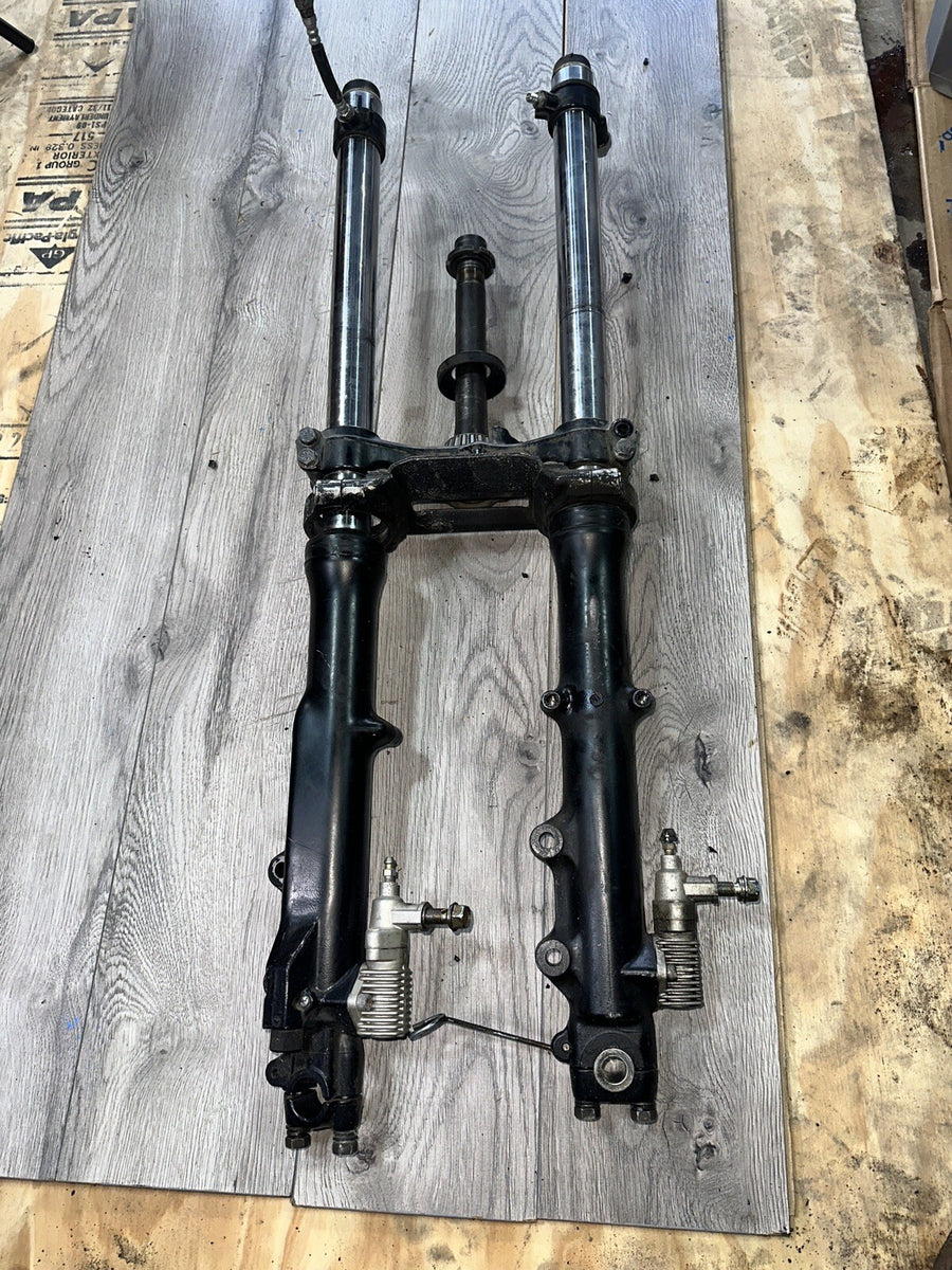 1983 SUZUKI GS1100ES FRONT FORKS SHOCK SUSPENSION SET 51104-49500