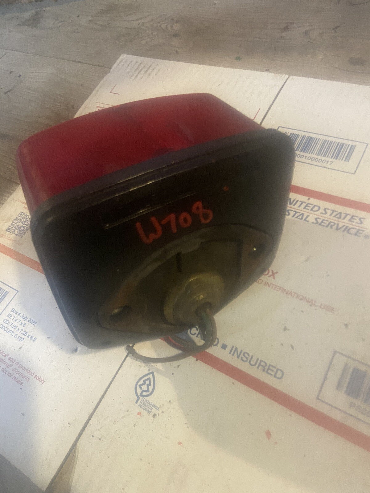 Honda CB400 taillight assembly, original