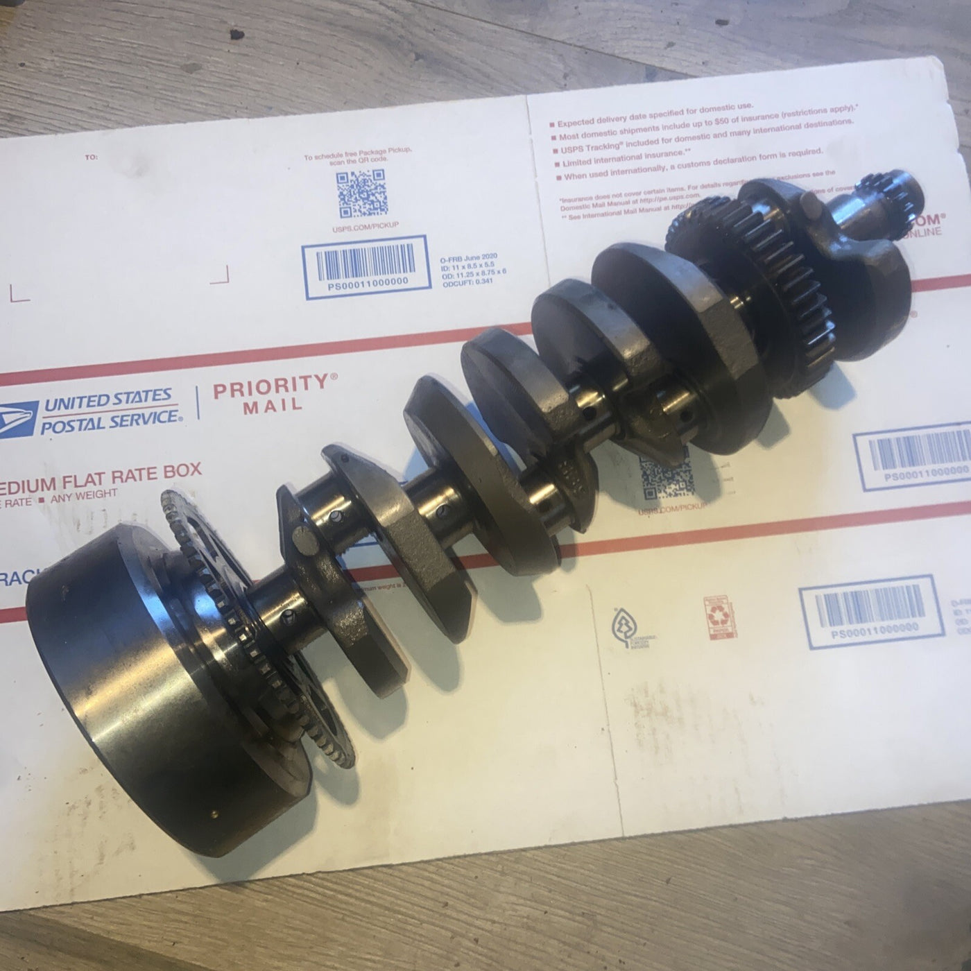 98-01 YAMAHA YZF R1 ENGINE MOTOR CRANKSHAFT CRANK SHAFT