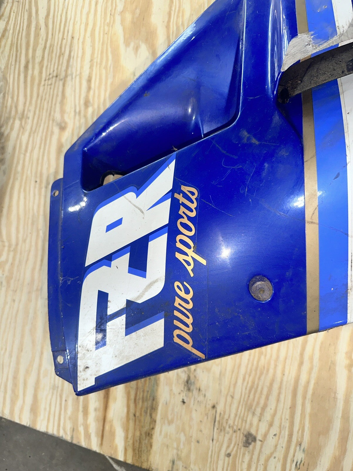 Yamaha FZR1000 FZR 1000 Left Side Fairing Cowl Body 