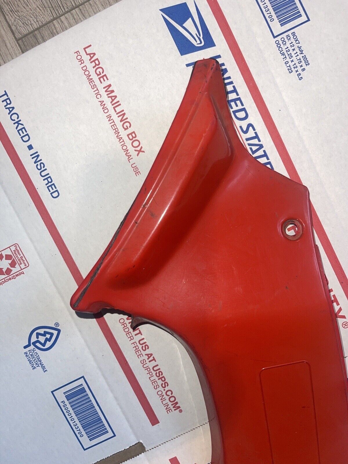 90 honda cbr 1000 left speedometer fairing