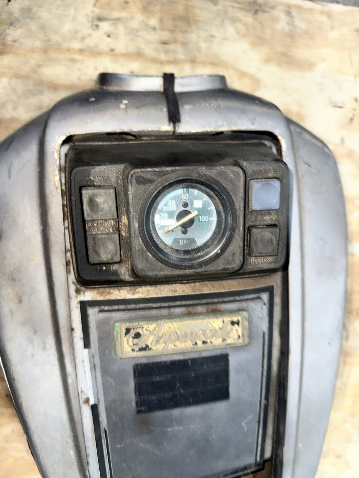 1982 HONDA GOLDWING 1100 ASPENCADE FAUX GAS TANK COVER TRIM PANELCOWL FAIRING