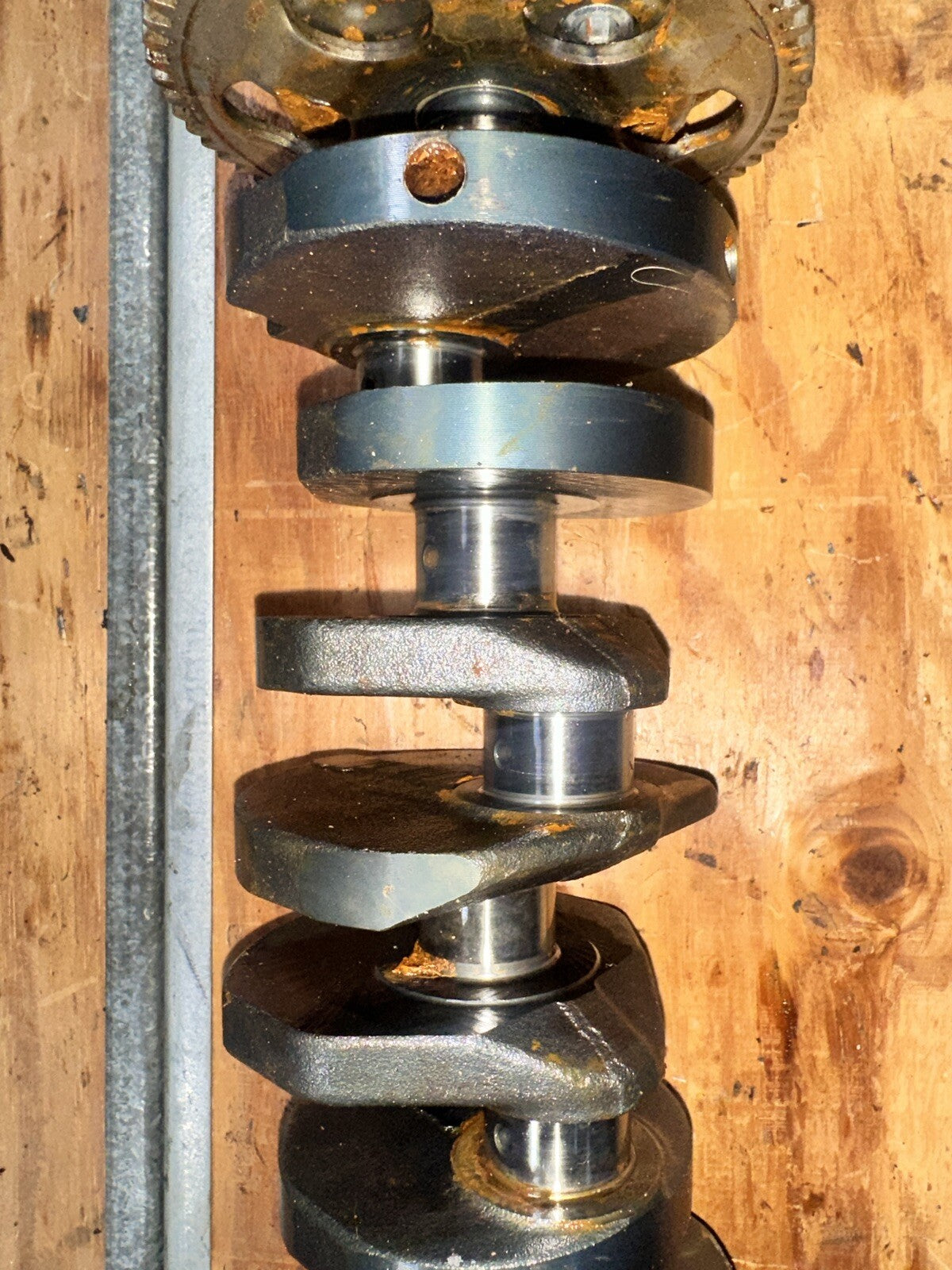 95 KAWASAKI NINJA ZX6f OEM ENGINE MOTOR CRANKSHAFT CRANK SHAFT