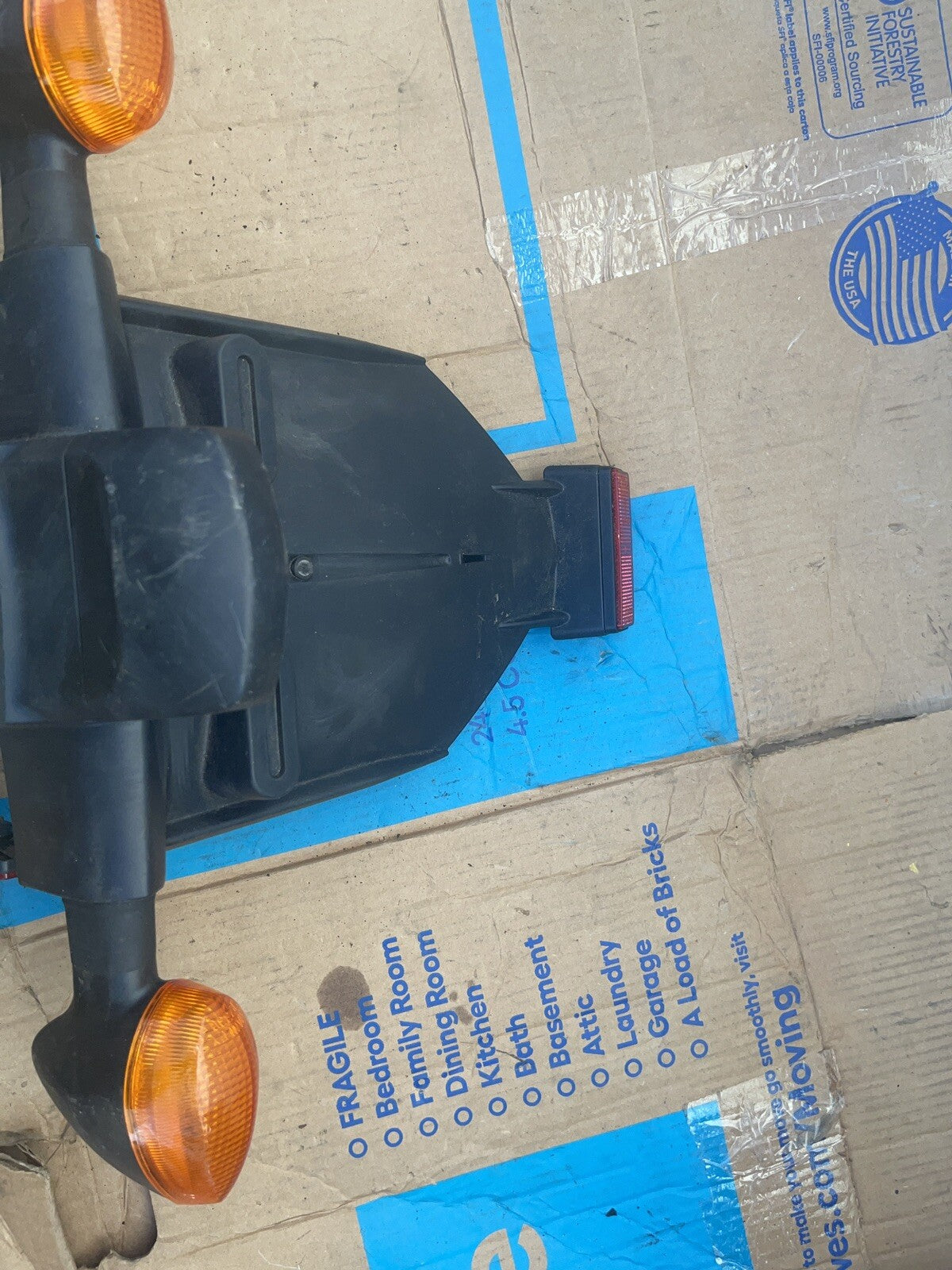 Yamaha R6 Read Liscense Plate 