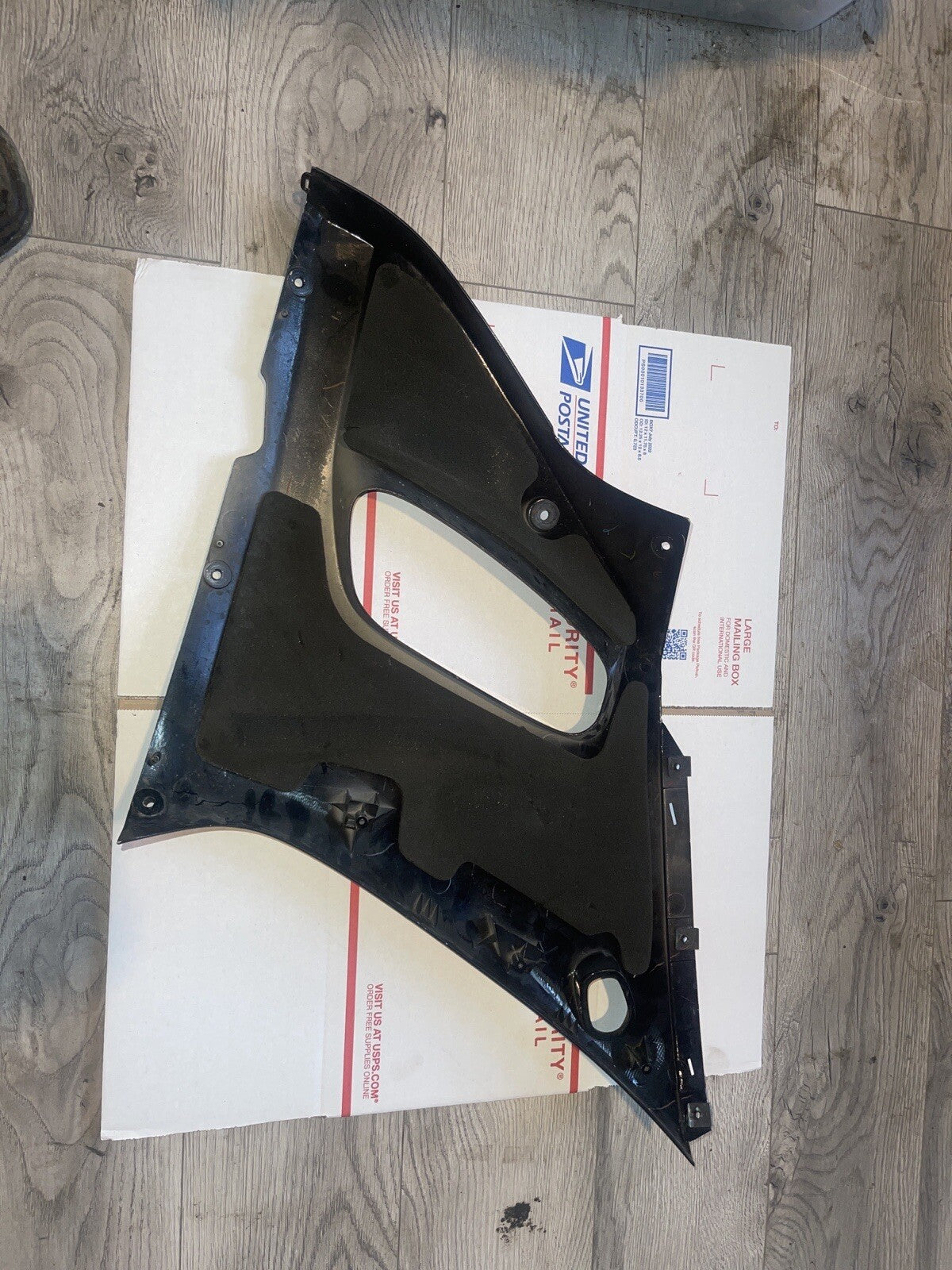 98-01 YAMAHA YZF R1 LEFT MID UPPER SIDE FAIRING COWL PLASTIC