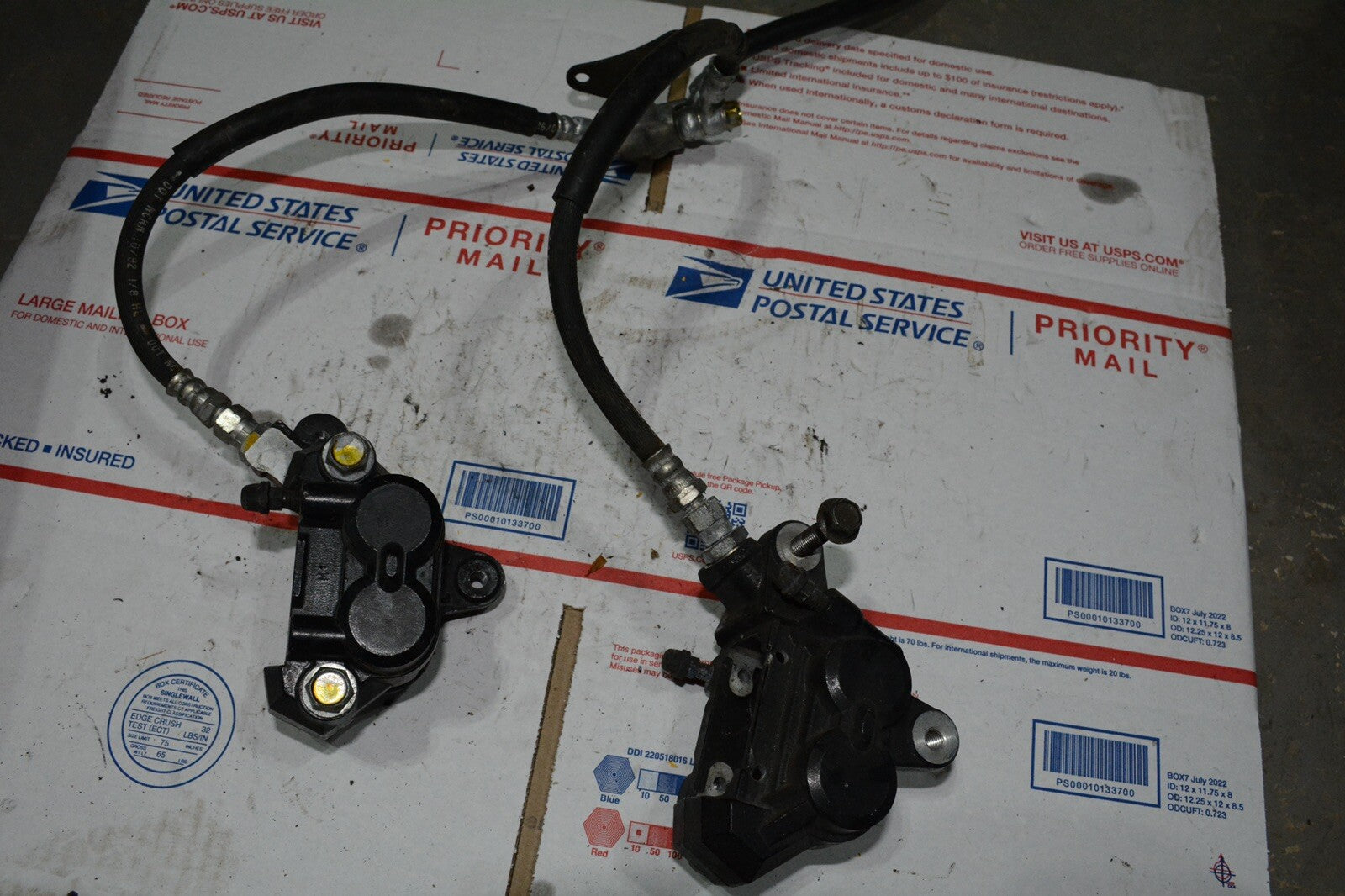 88-96 SUZUKI GSX600F GSX600 600 KATANA REAR BRAKE CALIPERS