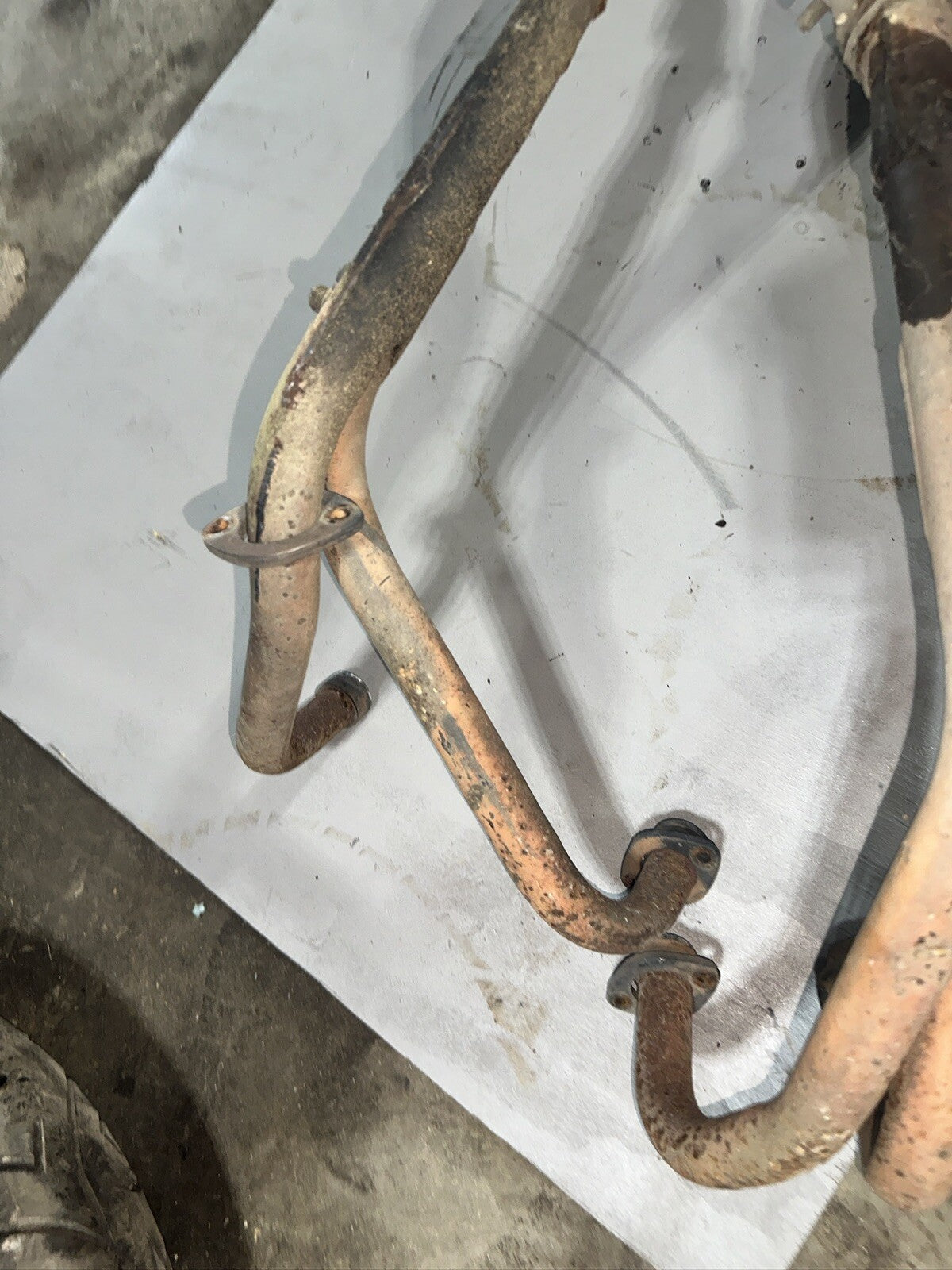 93 Yamaha XJ 600 XJ600 Seca II 2 Header muffler pipe exhaust