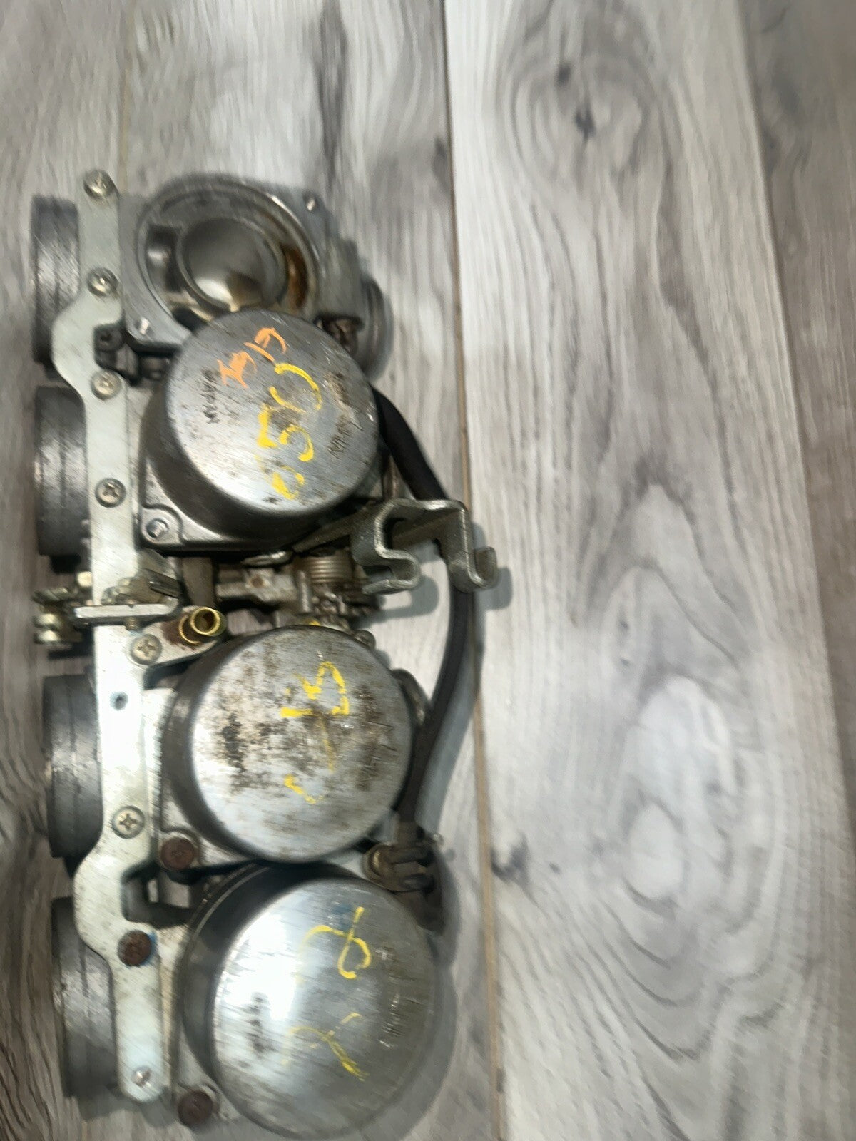 1981 82 Honda CB650C CB650 Custom Keihin Carburetors Carbs VB 44C Nighthawk