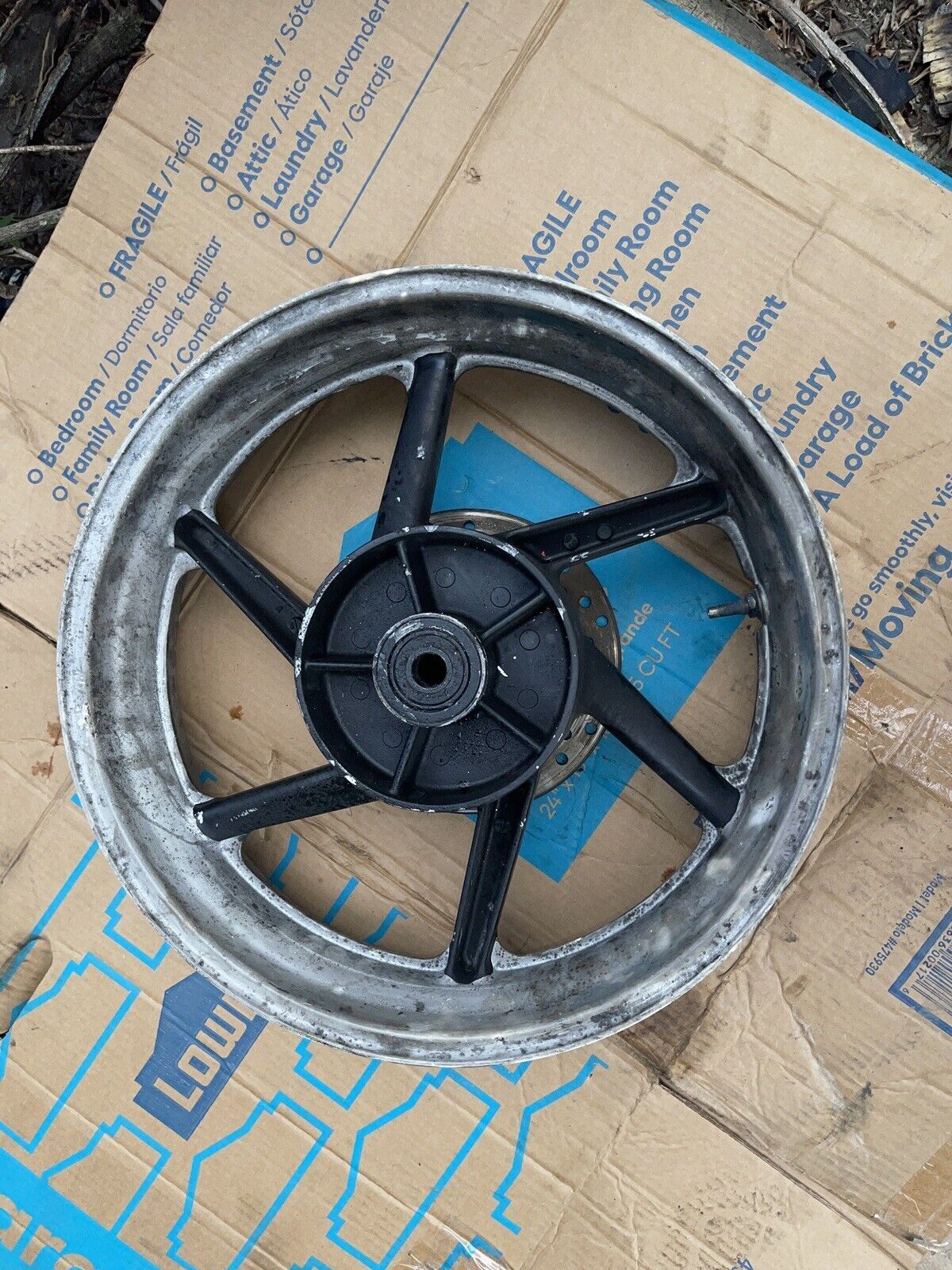 90-02 Kawasaki Ninja Zx6 Zx6e Rear Wheel Rim