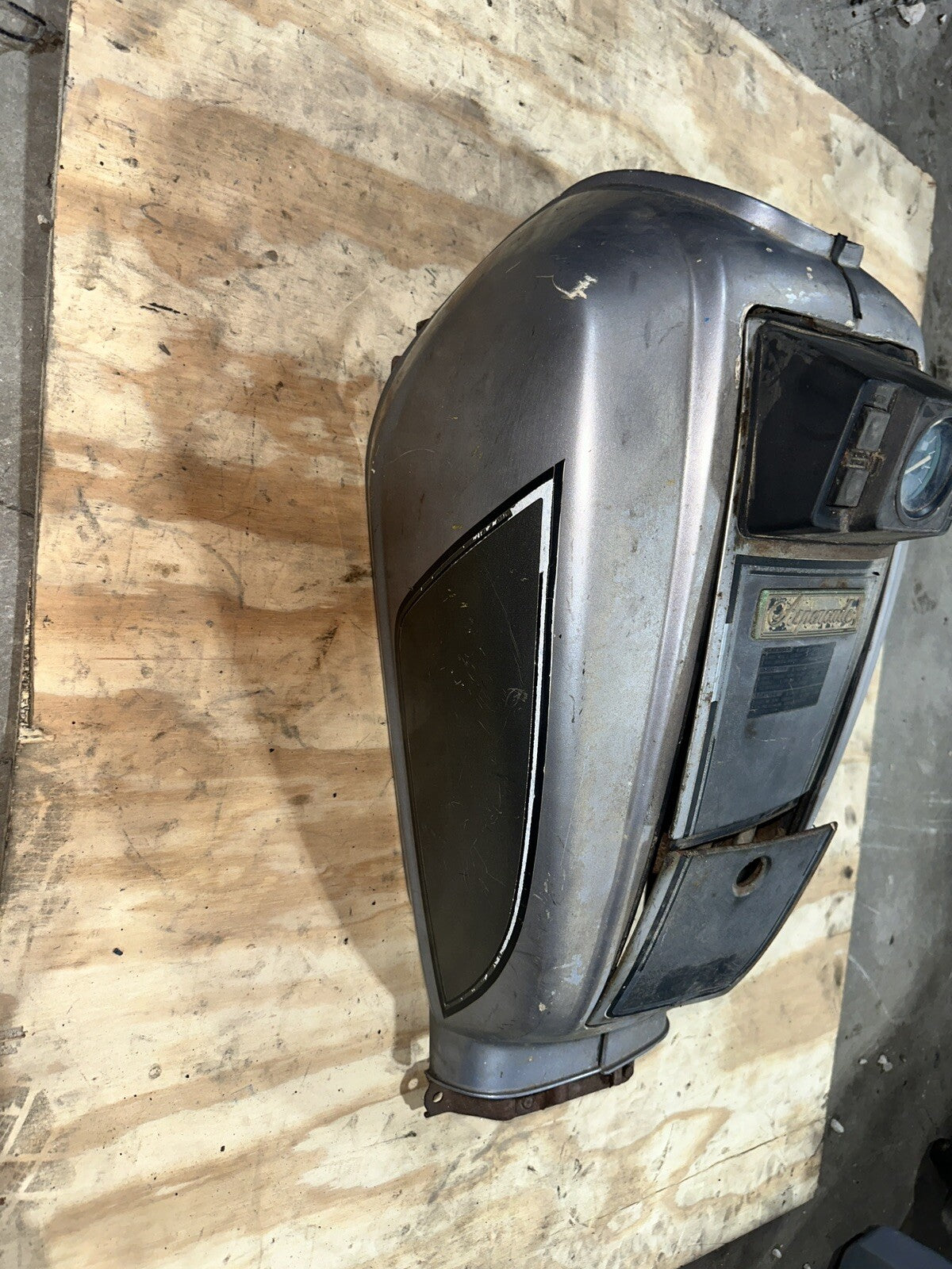 1982 HONDA GOLDWING 1100 ASPENCADE FAUX GAS TANK COVER TRIM PANELCOWL FAIRING