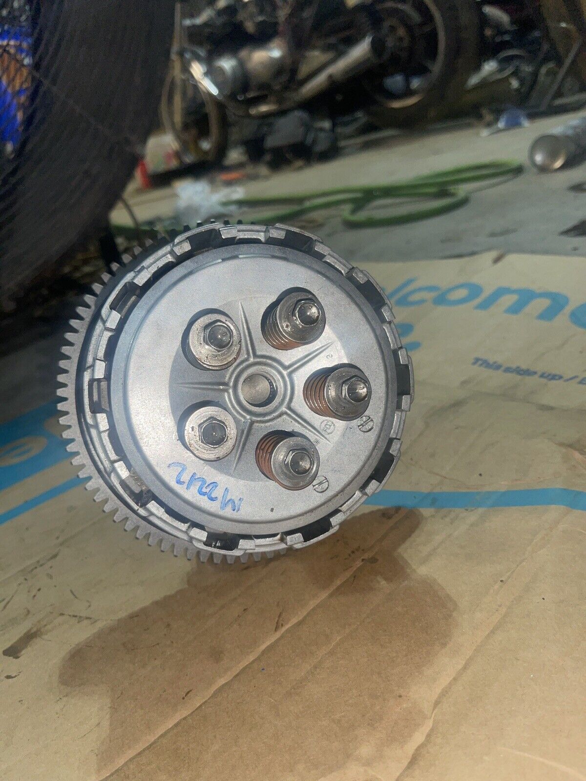 04-05 Suzuki Gsxr 600 Gsxr600 Clutch Basket Hub